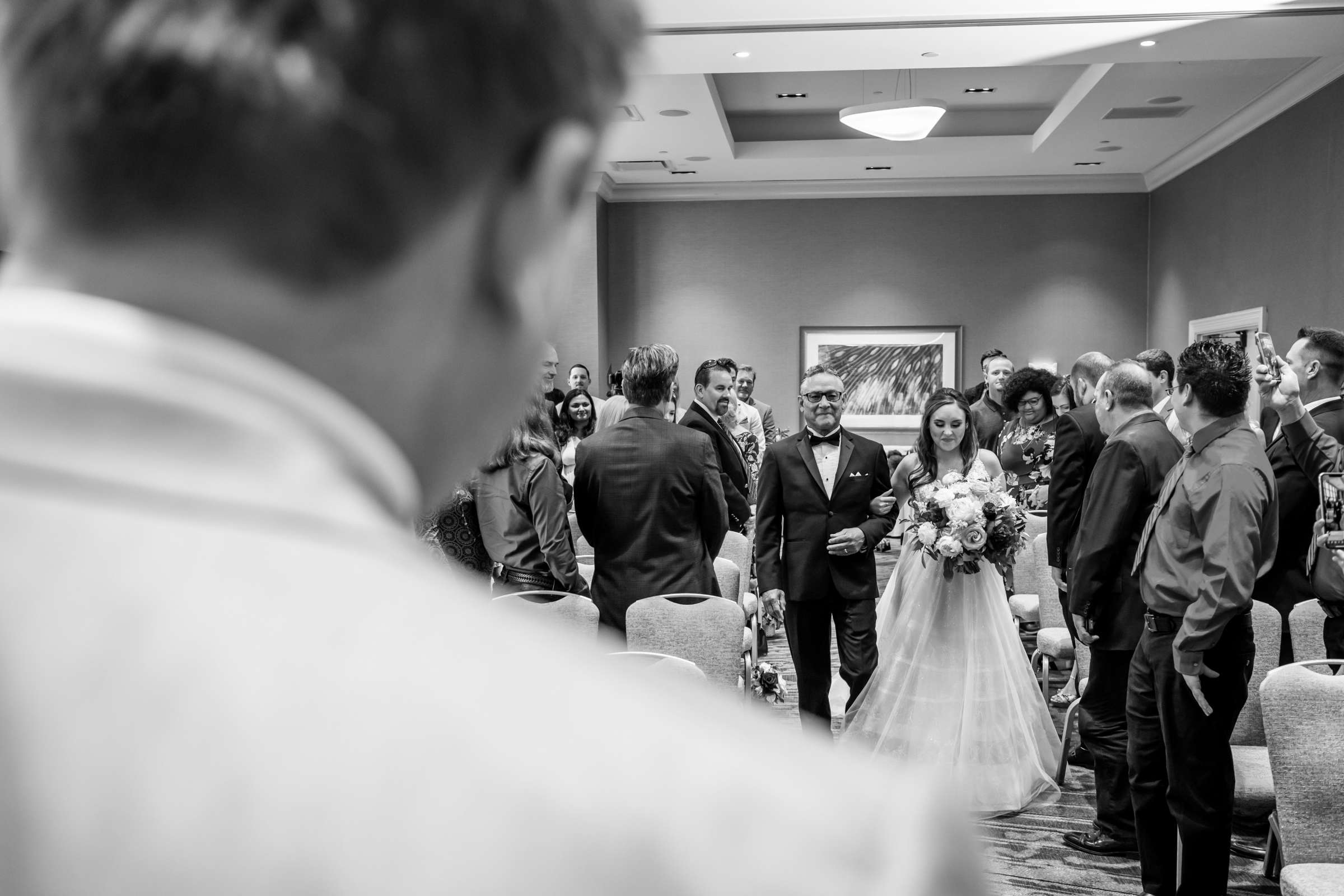 Manchester Grand Hyatt San Diego Wedding coordinated by First Comes Love Weddings & Events, Brittany and Chris Wedding Photo #59 by True Photography