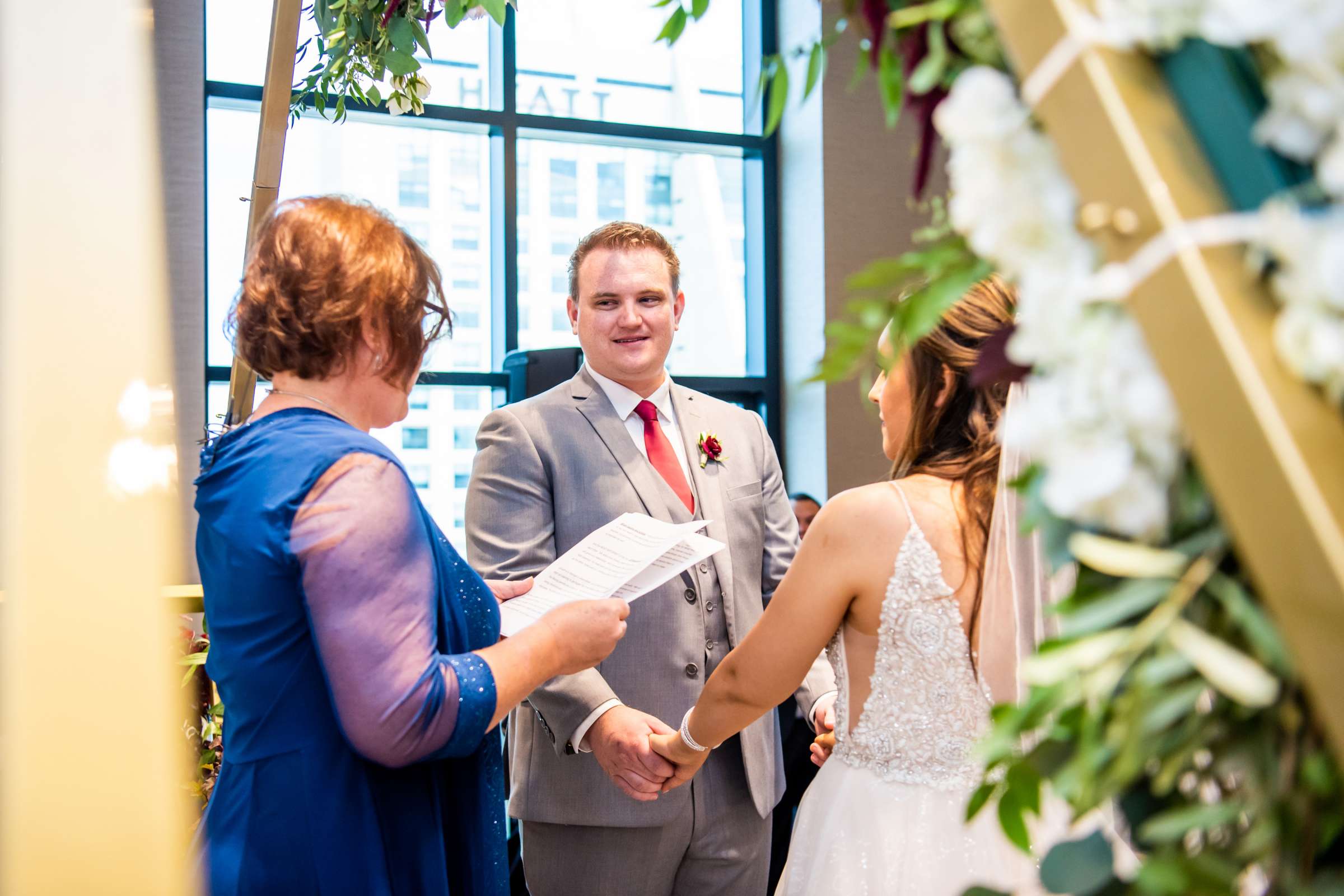 Manchester Grand Hyatt San Diego Wedding coordinated by First Comes Love Weddings & Events, Brittany and Chris Wedding Photo #64 by True Photography