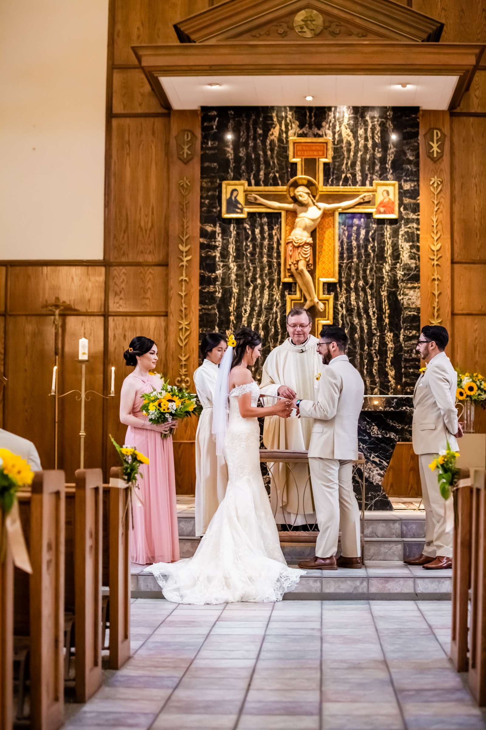 La Jolla Woman's Club Wedding coordinated by Here Is To Love, Brigid and Raheem Wedding Photo #85 by True Photography