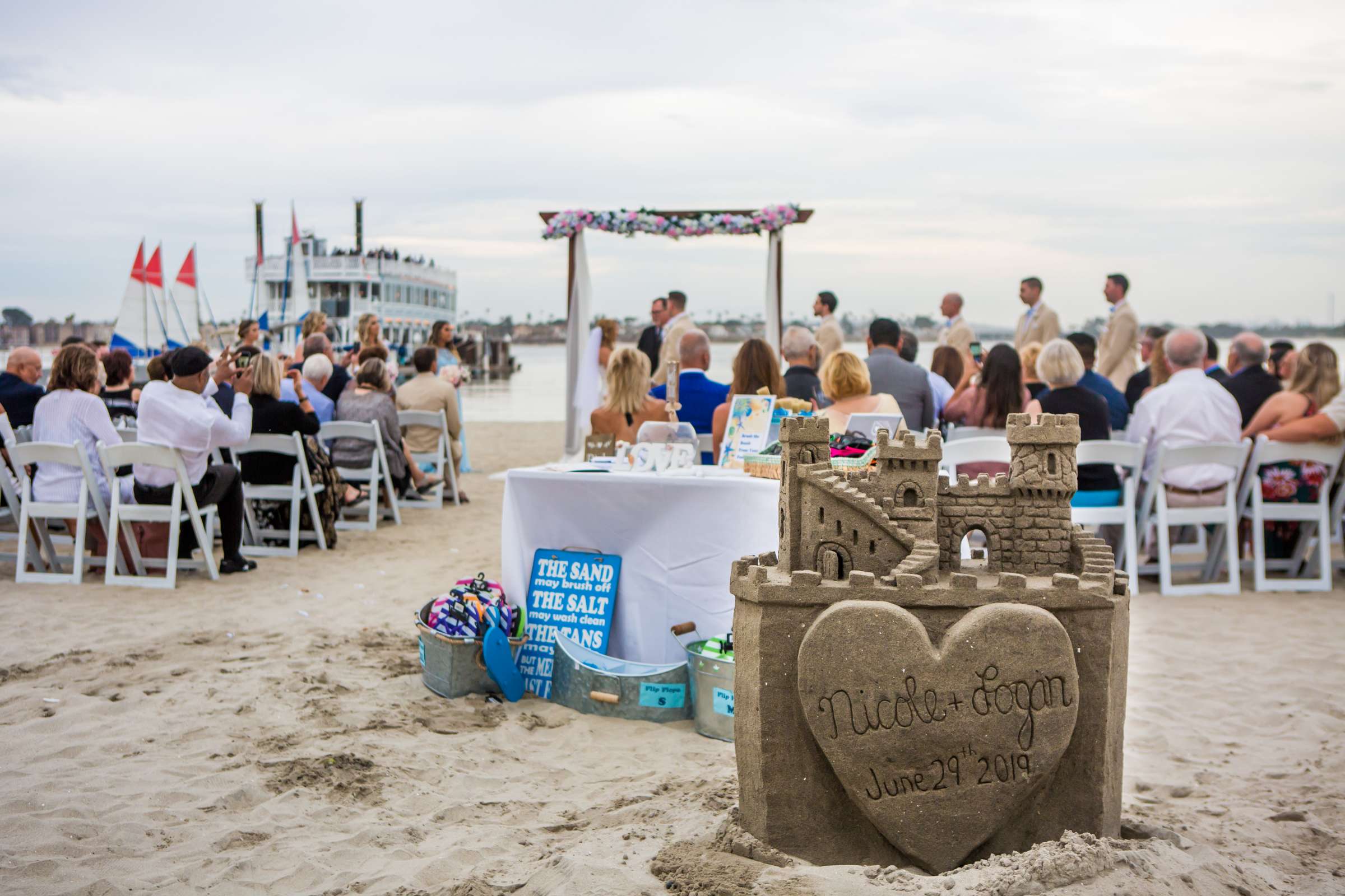 Catamaran Resort Wedding coordinated by Cafe Au Love, Nicole and Logan Wedding Photo #102 by True Photography