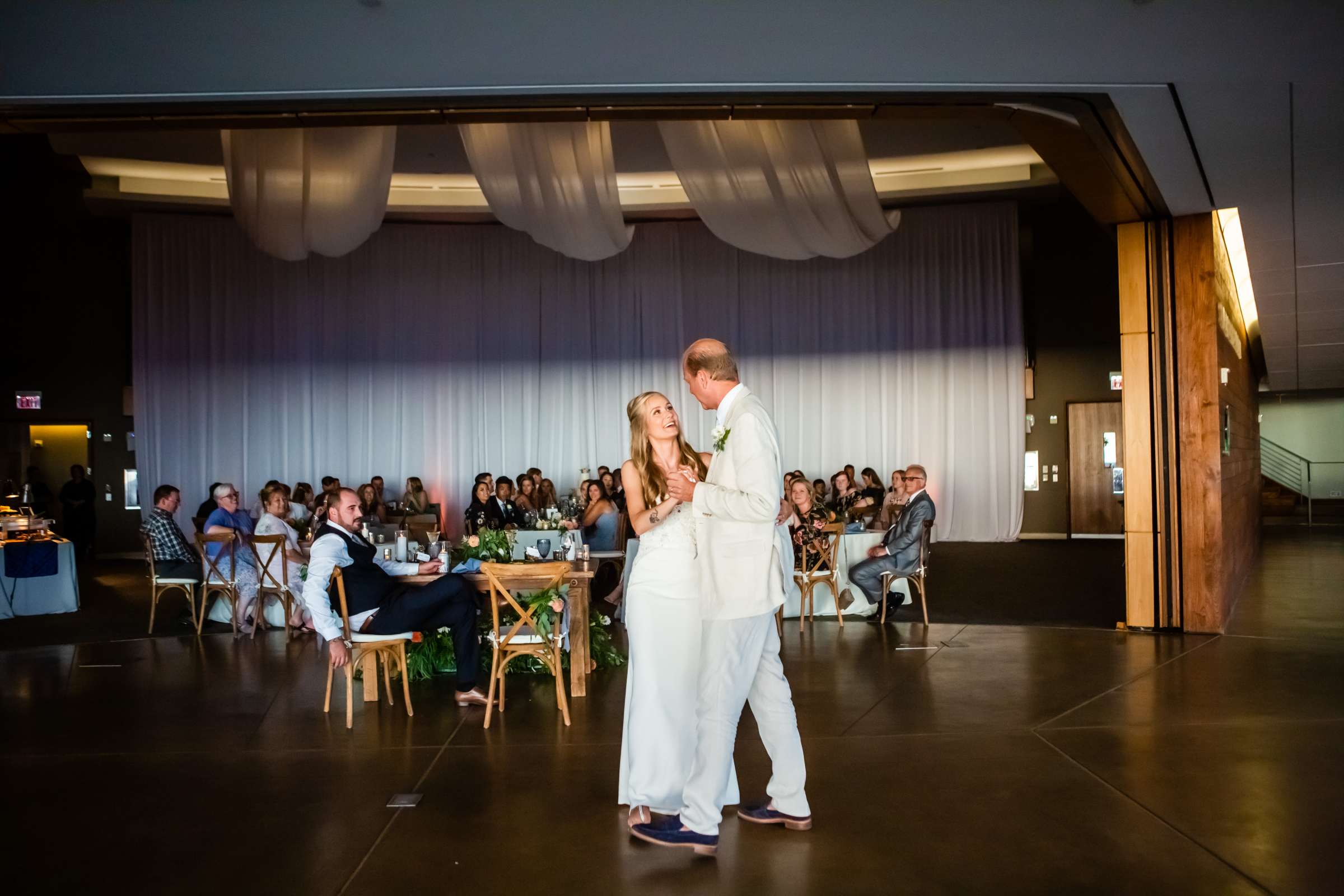 Scripps Seaside Forum Wedding coordinated by The Best Wedding For You, Jessica and Cameron Wedding Photo #98 by True Photography