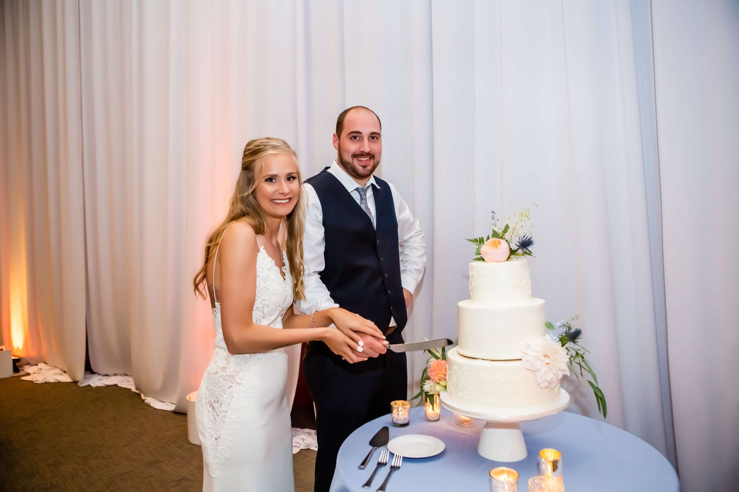 Scripps Seaside Forum Wedding coordinated by The Best Wedding For You, Jessica and Cameron Wedding Photo #109 by True Photography