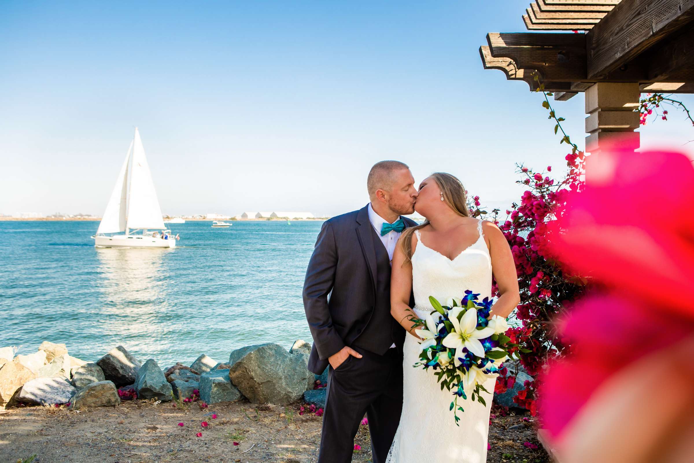 Kona Kai Resort Wedding coordinated by First Comes Love Weddings & Events, Stanislav and Heather Wedding Photo #8 by True Photography