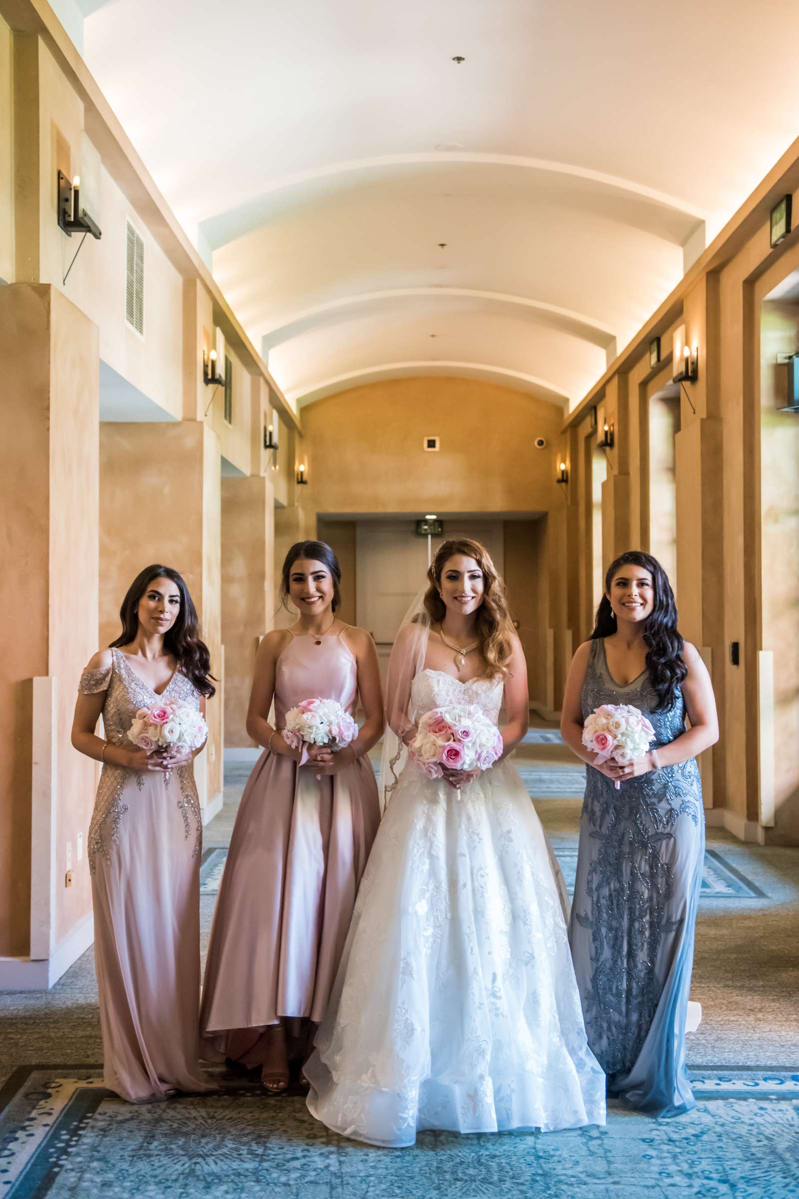 Hyatt Regency La Jolla Wedding coordinated by At Your Side Planning, Hussein and Jasmin Wedding Photo #21 by True Photography