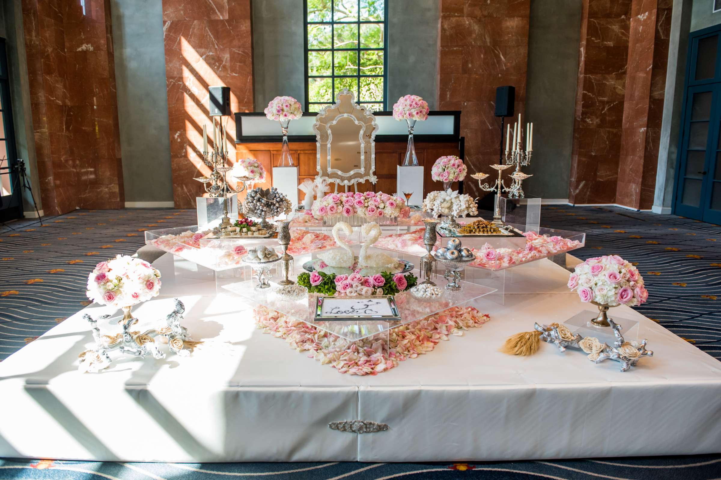 Hyatt Regency La Jolla Wedding coordinated by At Your Side Planning, Hussein and Jasmin Wedding Photo #56 by True Photography