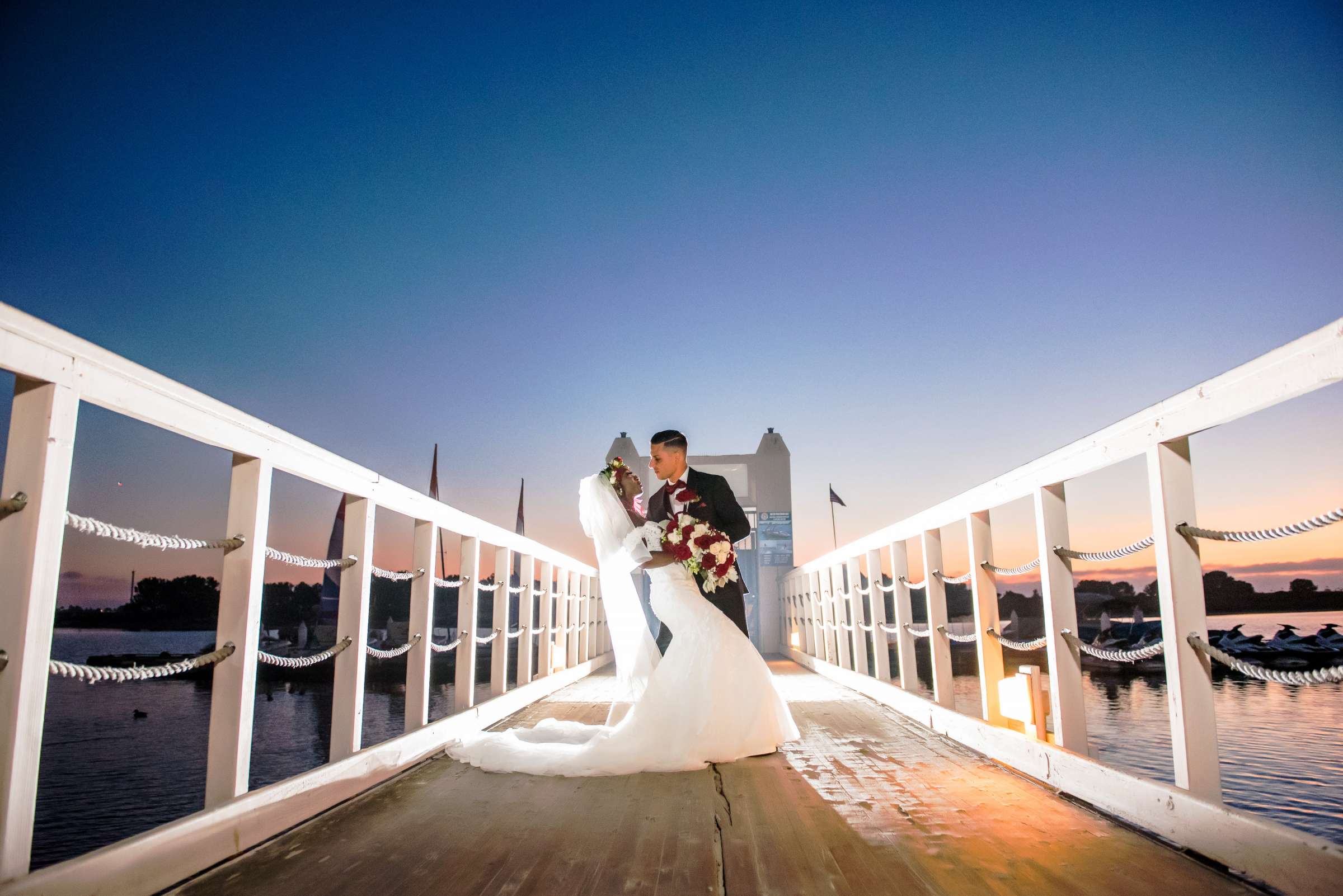 San Diego Mission Bay Resort Wedding coordinated by Elements of Style, Tete and Claudio Wedding Photo #22 by True Photography