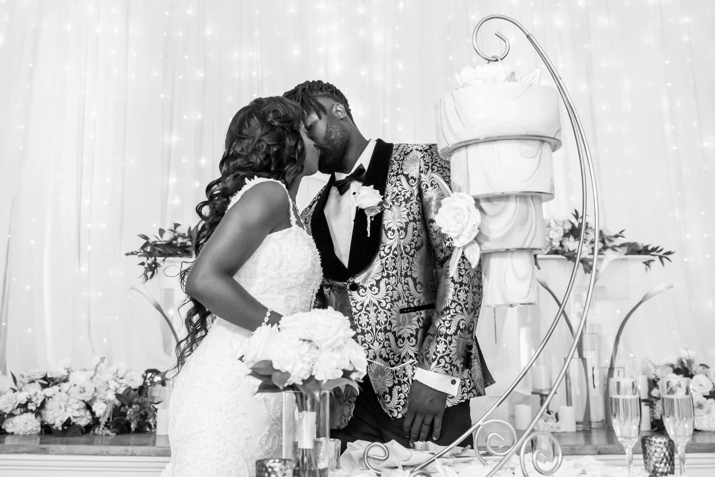 Wedding coordinated by SD Weddings by Gina, Adrienne and Kadeem Wedding Photo #129 by True Photography