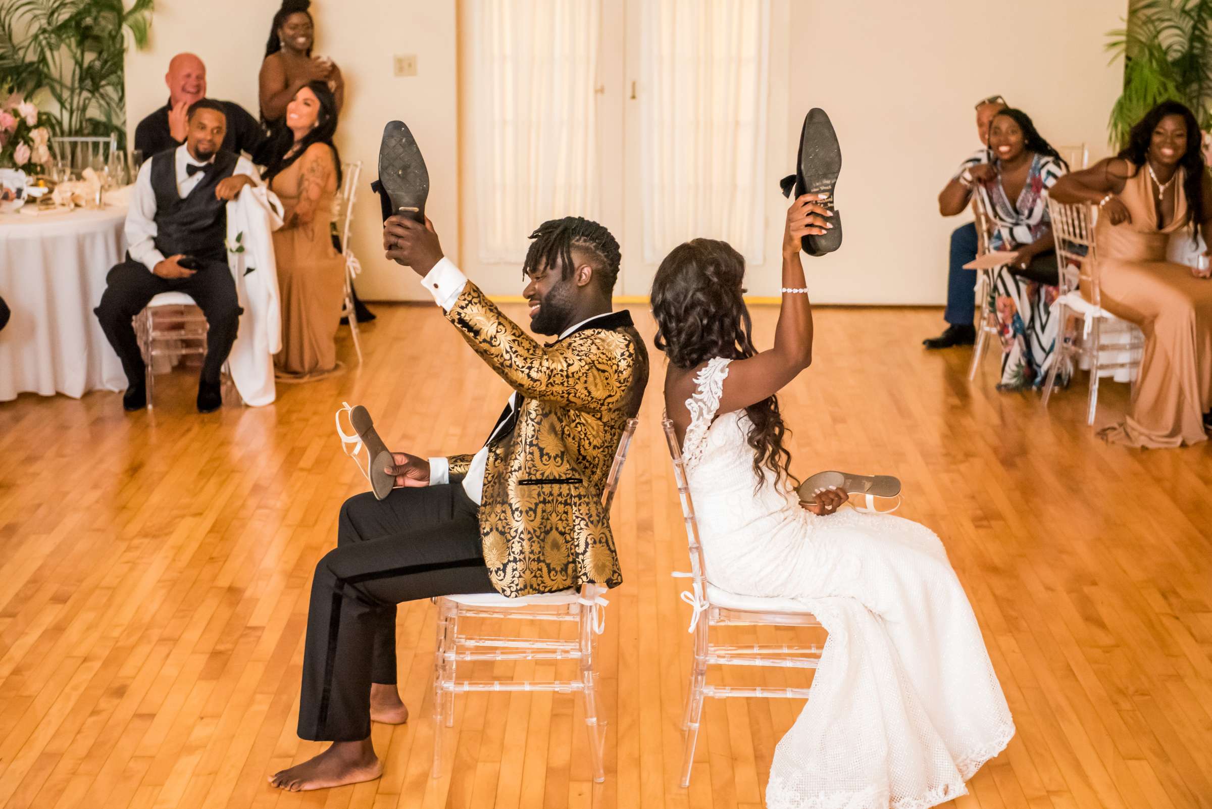 Wedding coordinated by SD Weddings by Gina, Adrienne and Kadeem Wedding Photo #139 by True Photography