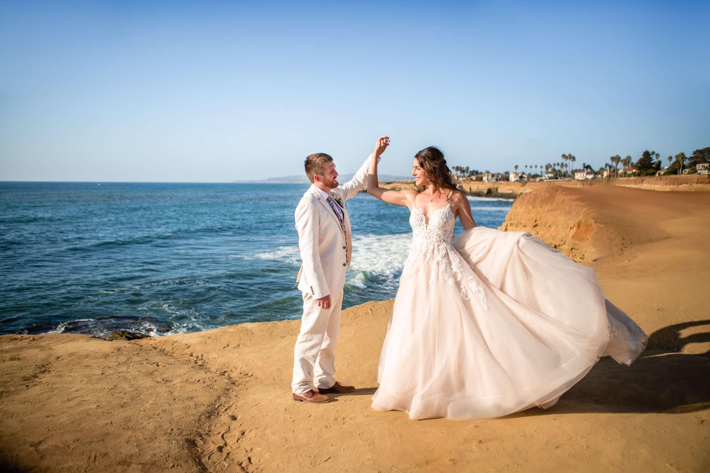 Catamaran Resort Wedding coordinated by Anns Plans, Liz and Bryce Wedding Photo #1 by True Photography