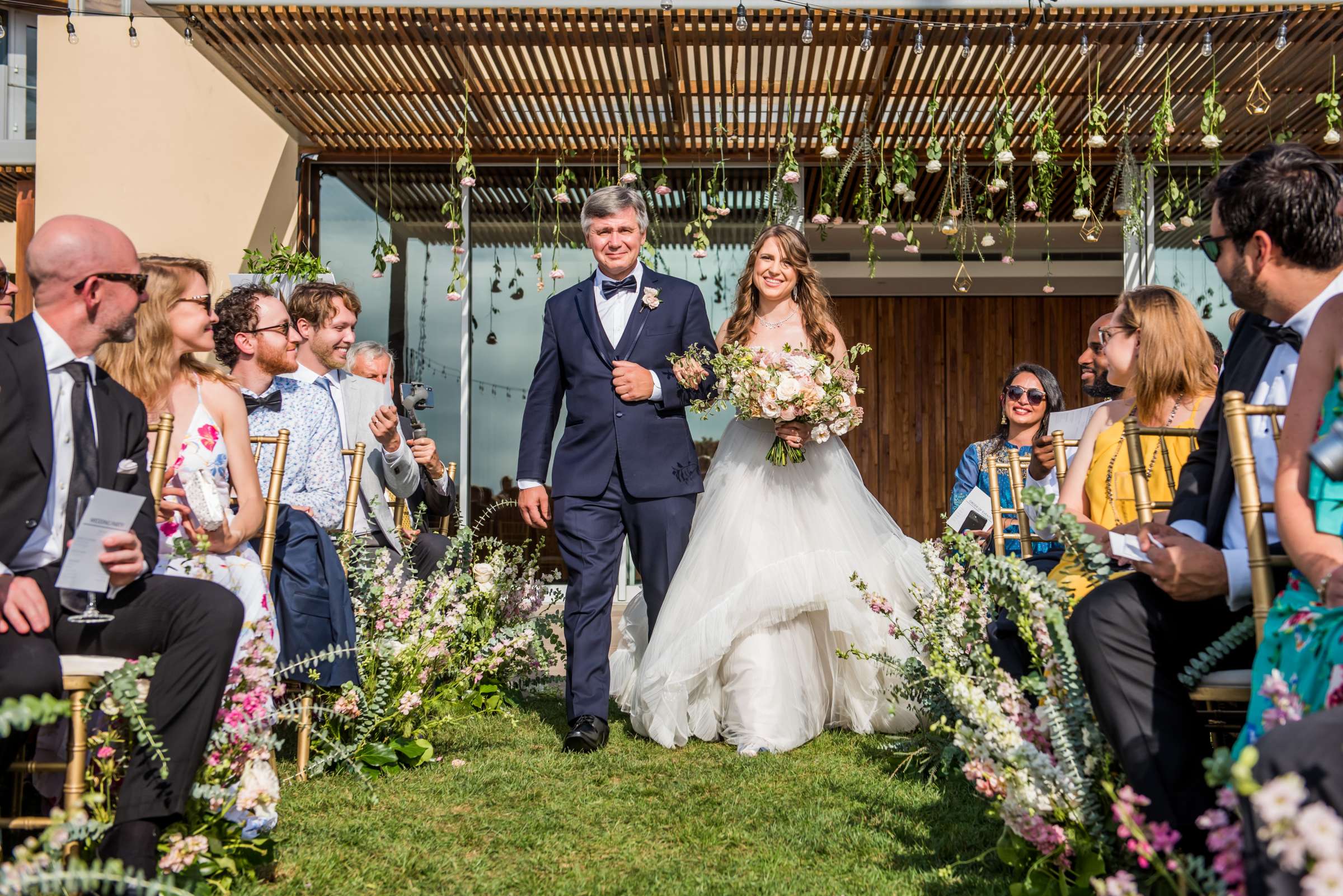 Scripps Seaside Forum Wedding coordinated by I Do Weddings, Veronika and Laurent Wedding Photo #68 by True Photography