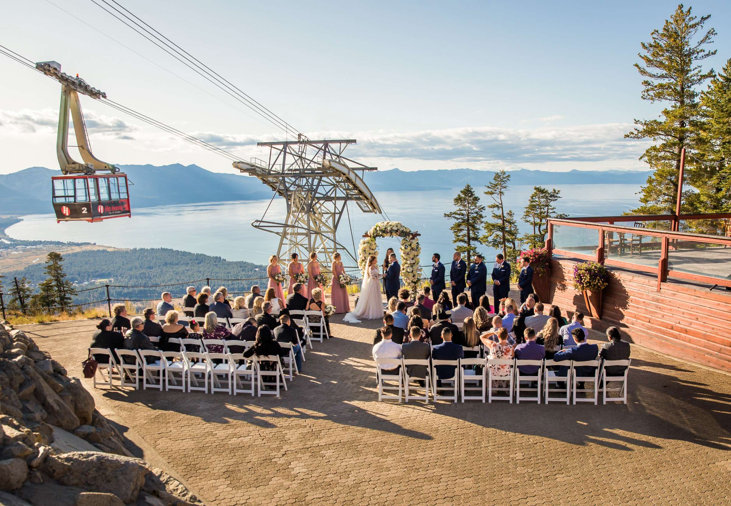 Mountains at Heavenly Mountain Resort Wedding, Kate and Daniel Wedding Photo #3 by True Photography