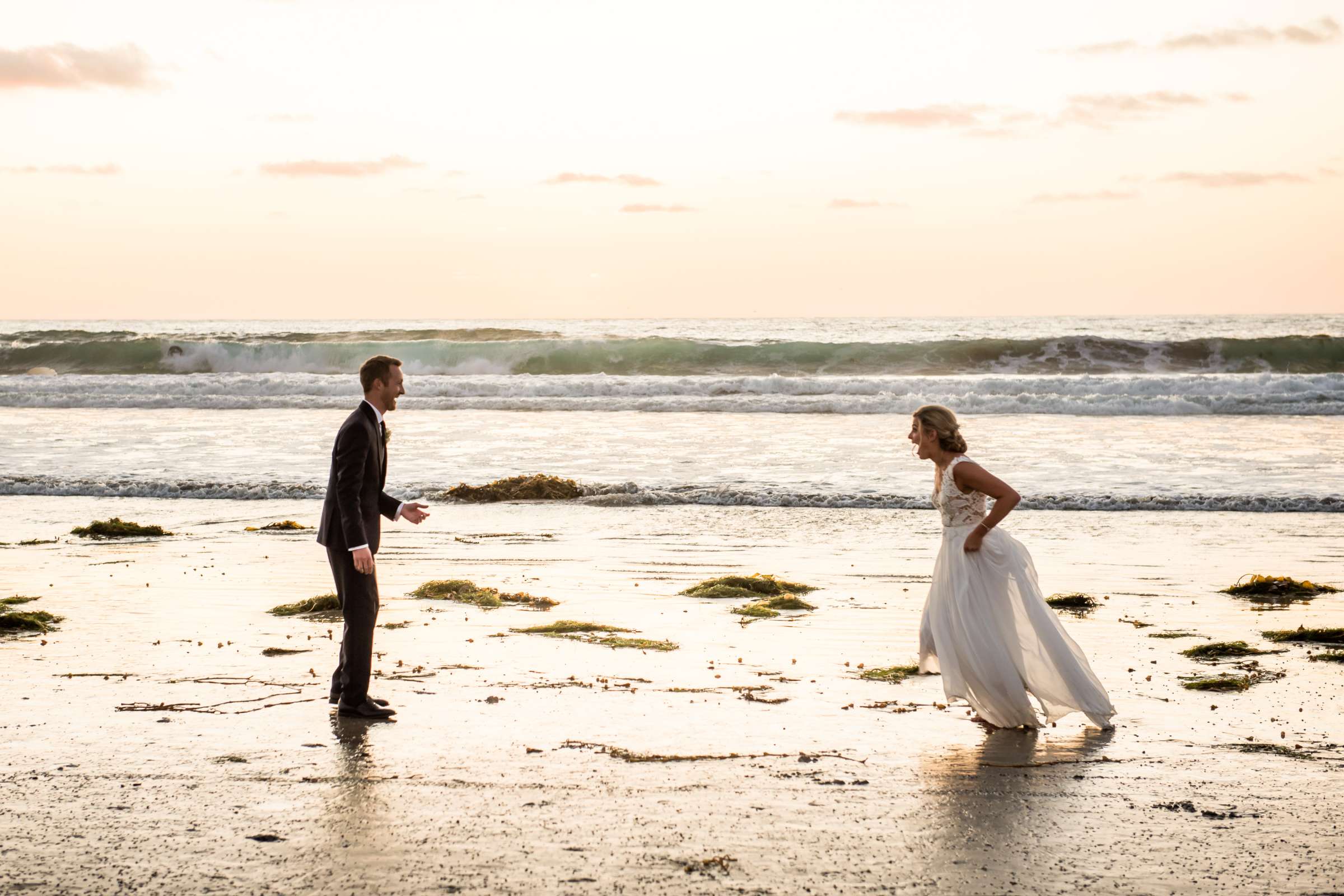 Scripps Seaside Forum Wedding coordinated by First Comes Love Weddings & Events, Kiley and Robert Wedding Photo #580160 by True Photography