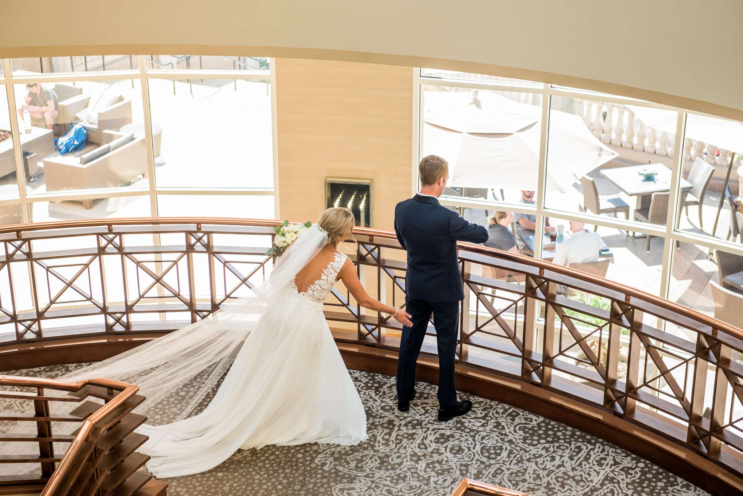 Scripps Seaside Forum Wedding coordinated by First Comes Love Weddings & Events, Kiley and Robert Wedding Photo #580242 by True Photography