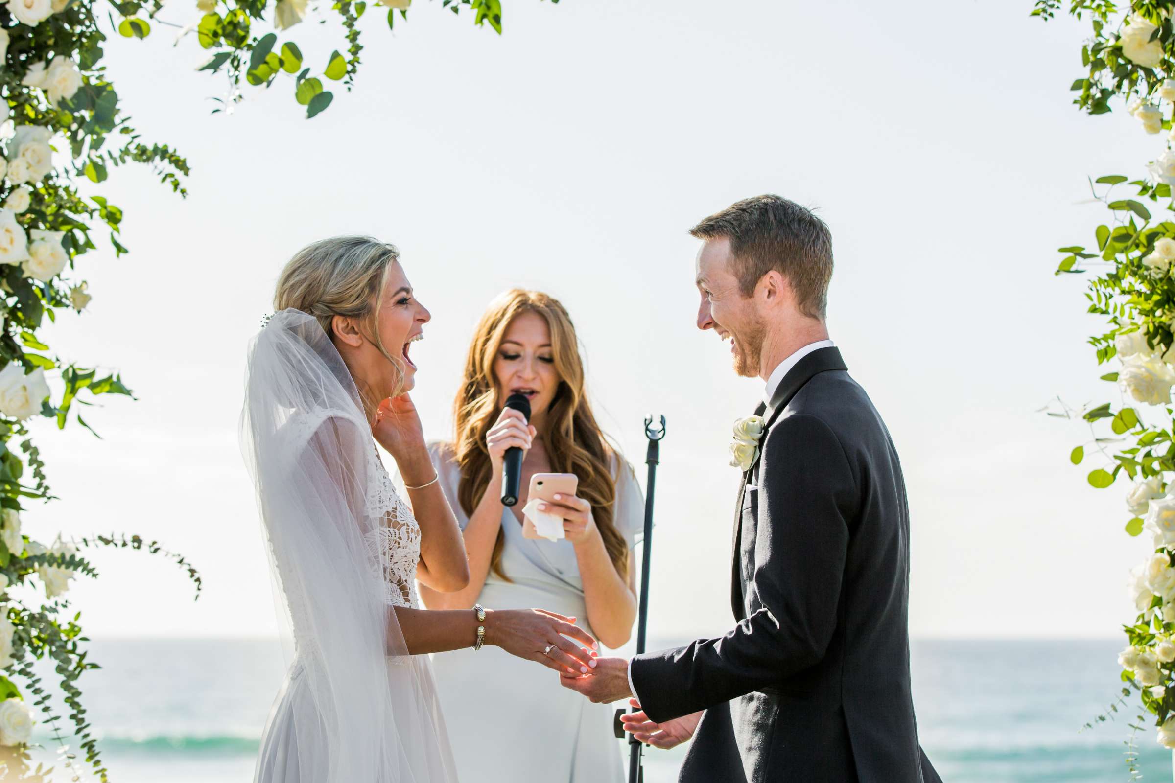 Scripps Seaside Forum Wedding coordinated by First Comes Love Weddings & Events, Kiley and Robert Wedding Photo #580312 by True Photography