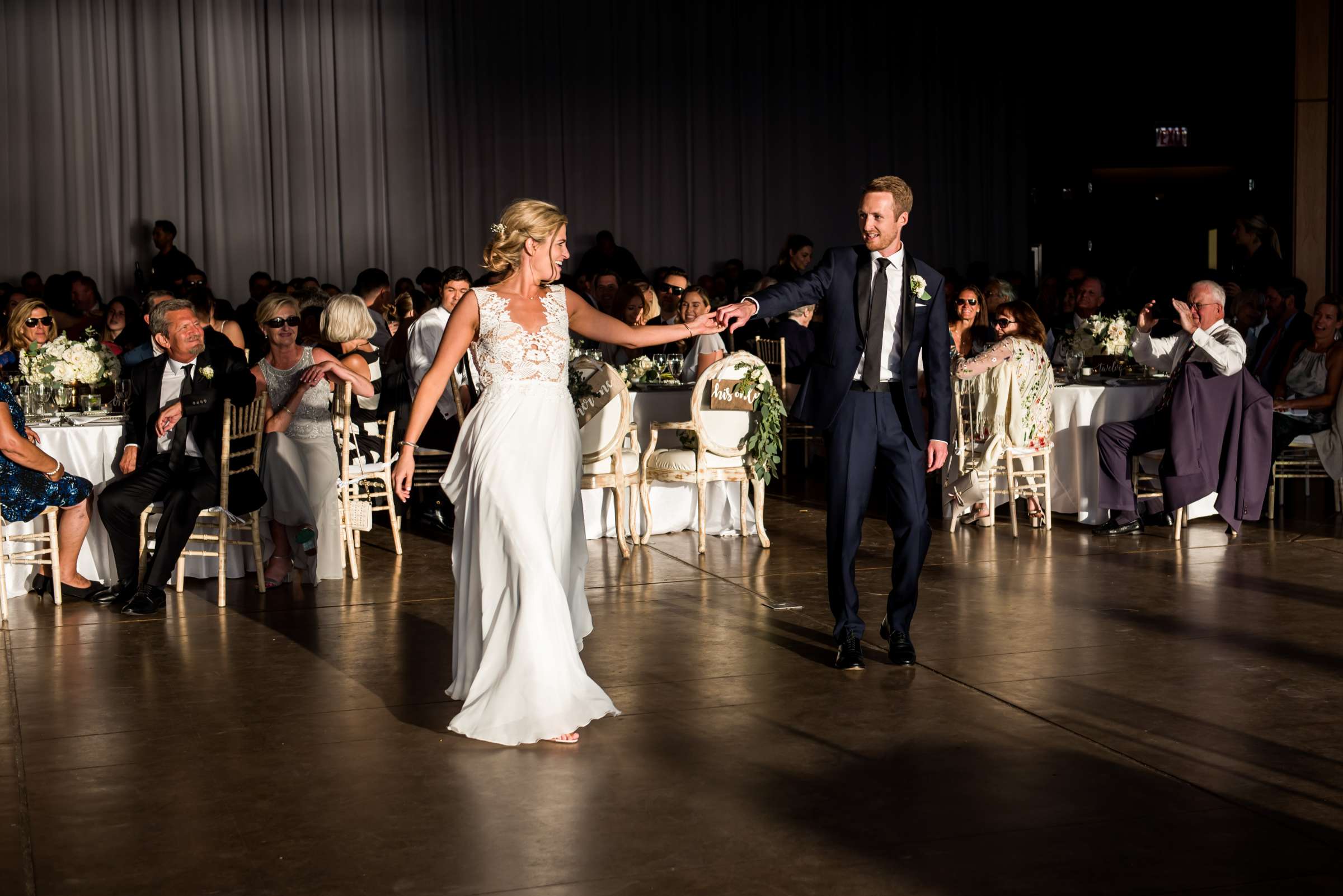 Scripps Seaside Forum Wedding coordinated by First Comes Love Weddings & Events, Kiley and Robert Wedding Photo #580385 by True Photography