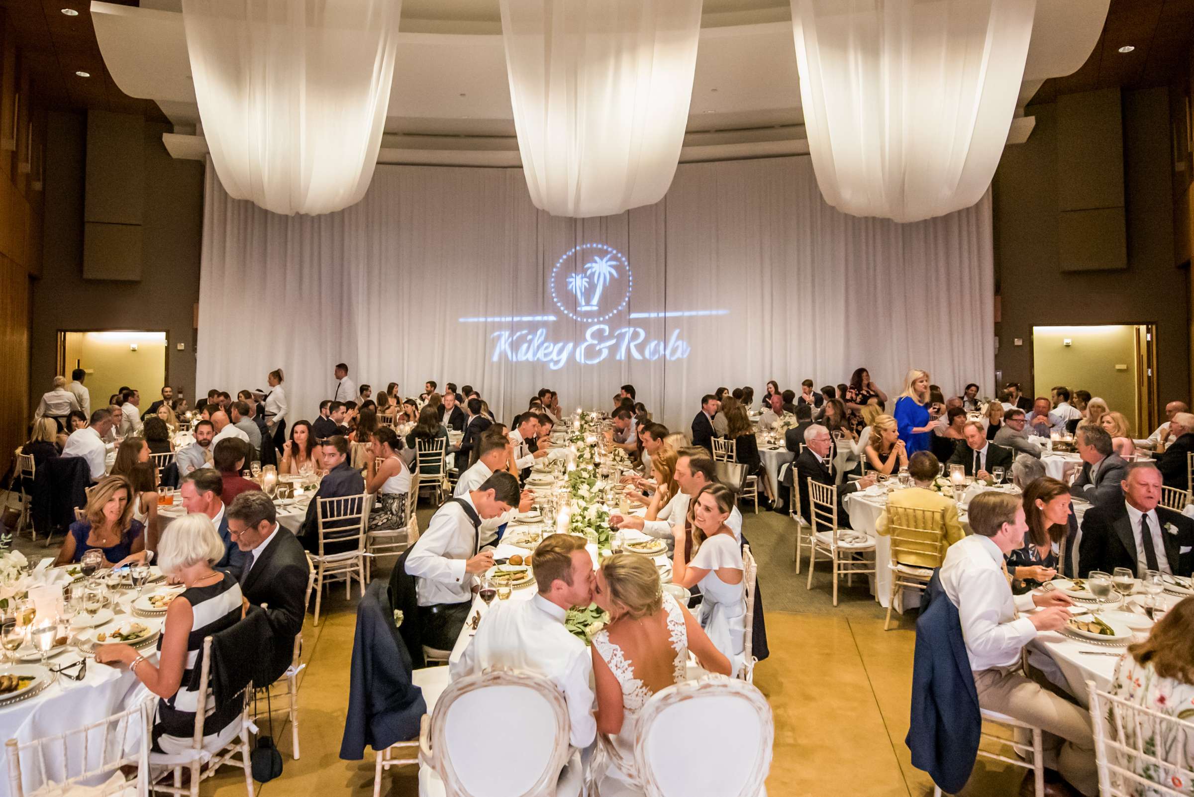 Scripps Seaside Forum Wedding coordinated by First Comes Love Weddings & Events, Kiley and Robert Wedding Photo #580395 by True Photography