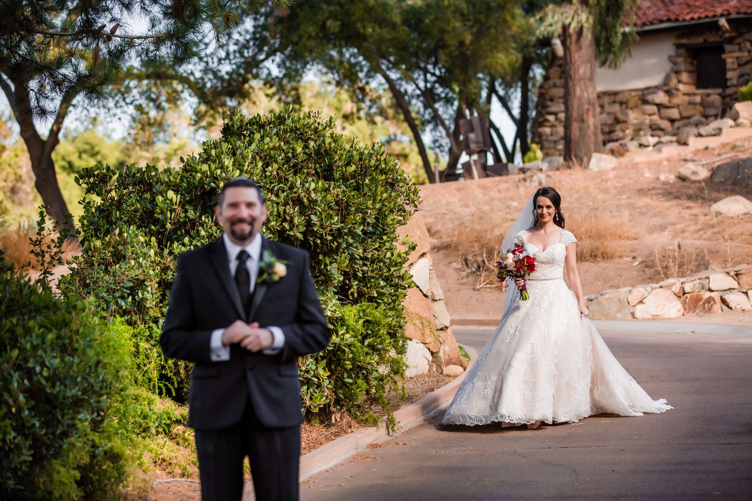 Mt Woodson Castle Wedding, Liran and John Wedding Photo #36 by True Photography