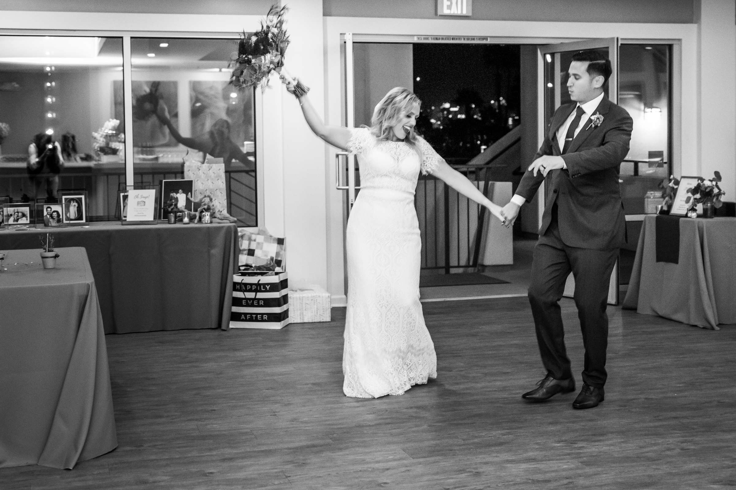 Harbor View Loft Wedding, Kelley and Aaron Wedding Photo #106 by True Photography