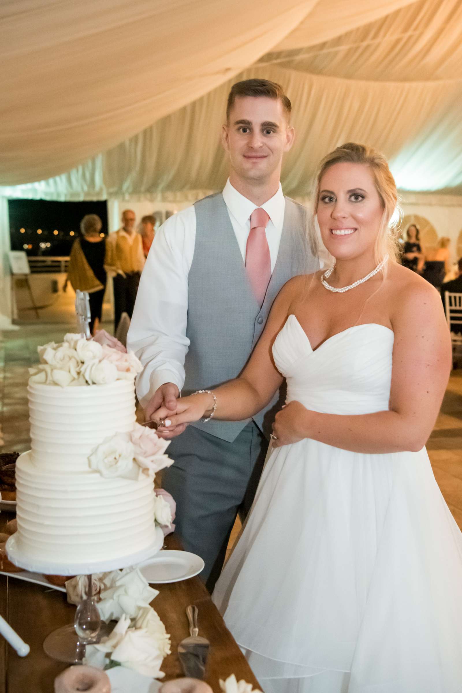 Marriott Marquis San Diego Marina Wedding coordinated by First Comes Love Weddings & Events, Ashlee and John Wedding Photo #113 by True Photography