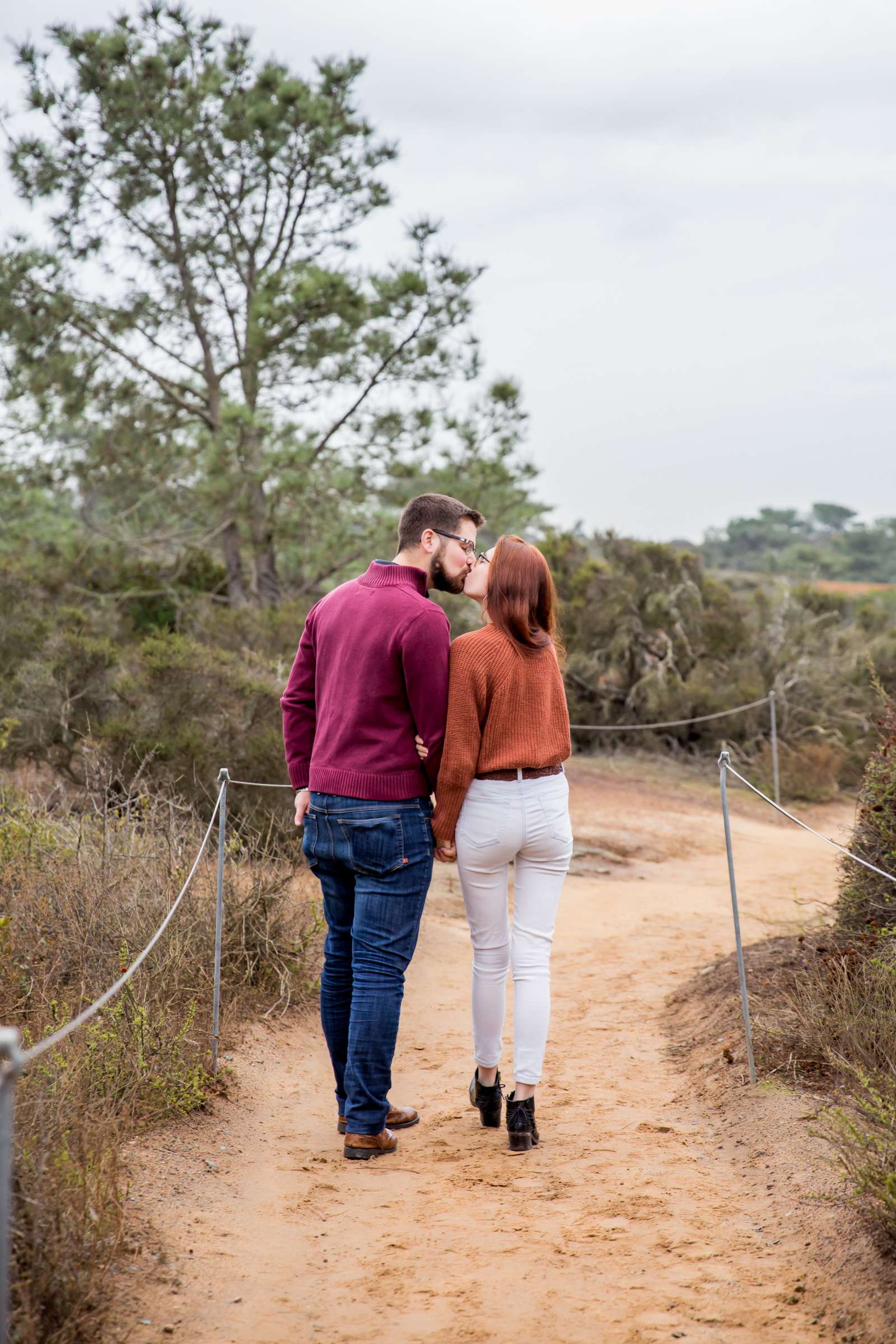 Torrey Pines State Natural Reserve Engagement, Megan and James Engagement Photo #21 by True Photography