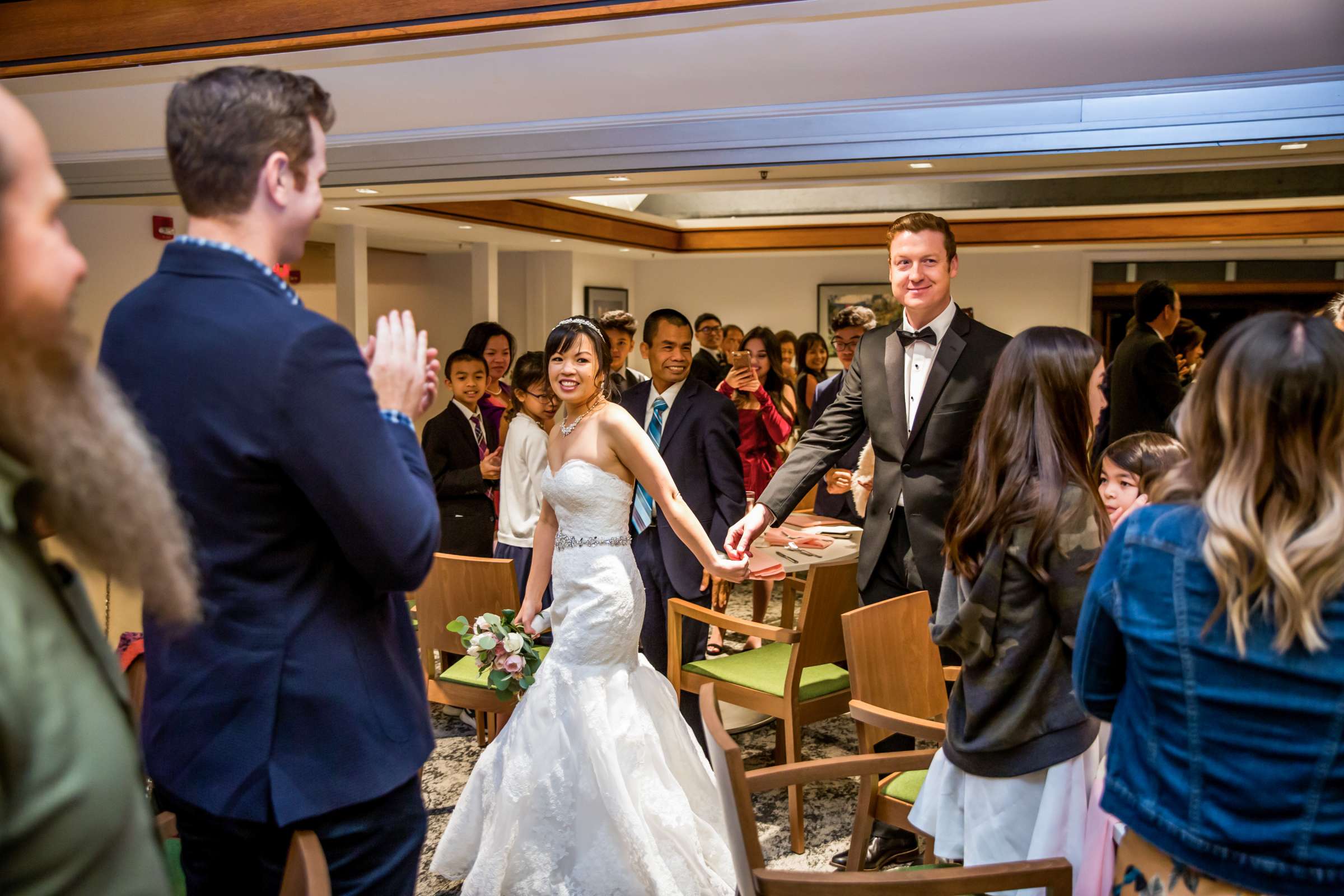 Ida and Cecil Green Faculty Club Wedding, Quyen and Jason Wedding Photo #86 by True Photography