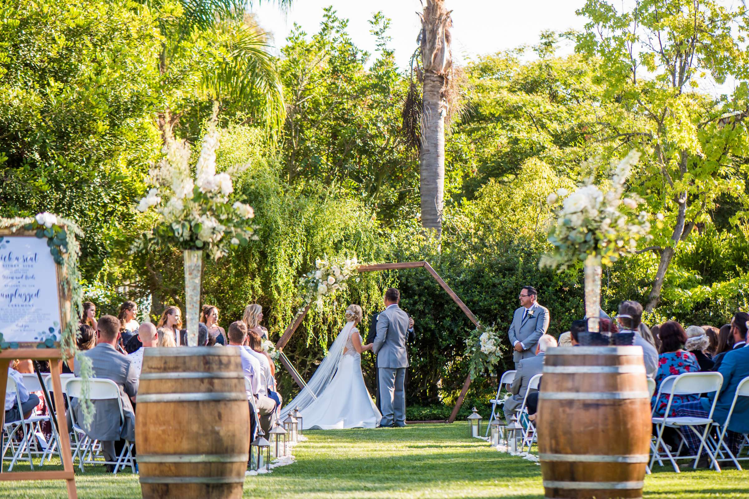 Vista Optimist Club Wedding, Stacy and Malcolm Wedding Photo #103 by True Photography