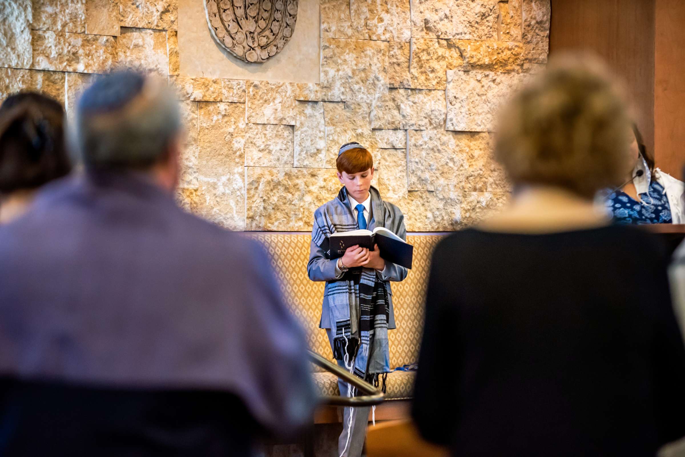 Temple Emanu-El Mitzvah, Jacob M Bar Mitzvah Photo #23 by True Photography