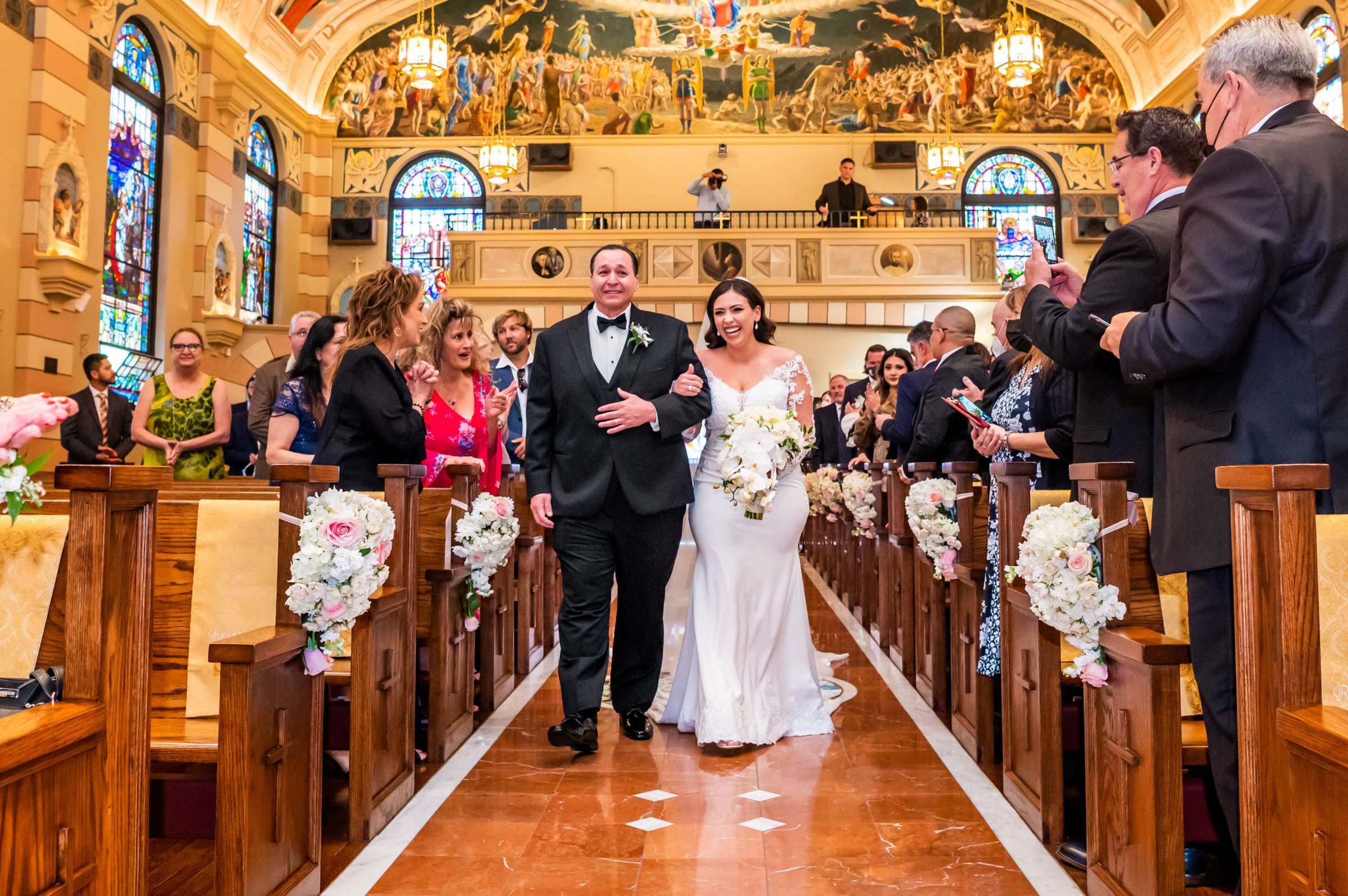 Our Lady of the Rosary Wedding coordinated by Events Inspired SD, Amanda and Phillip Wedding Photo #4 by True Photography