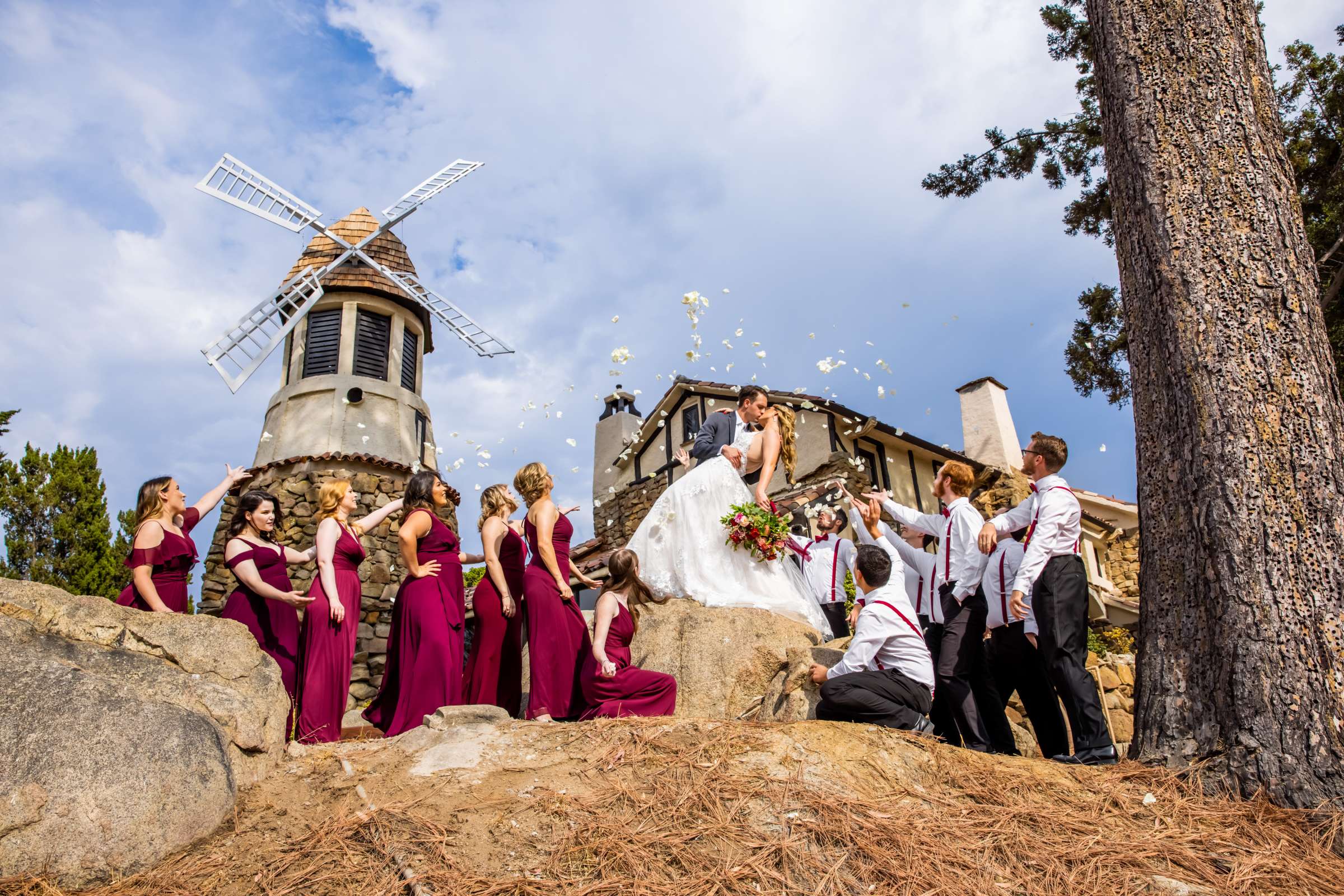 Mt Woodson Castle Event, Jennifer and Travis Reception Event Photo #10 by True Photography