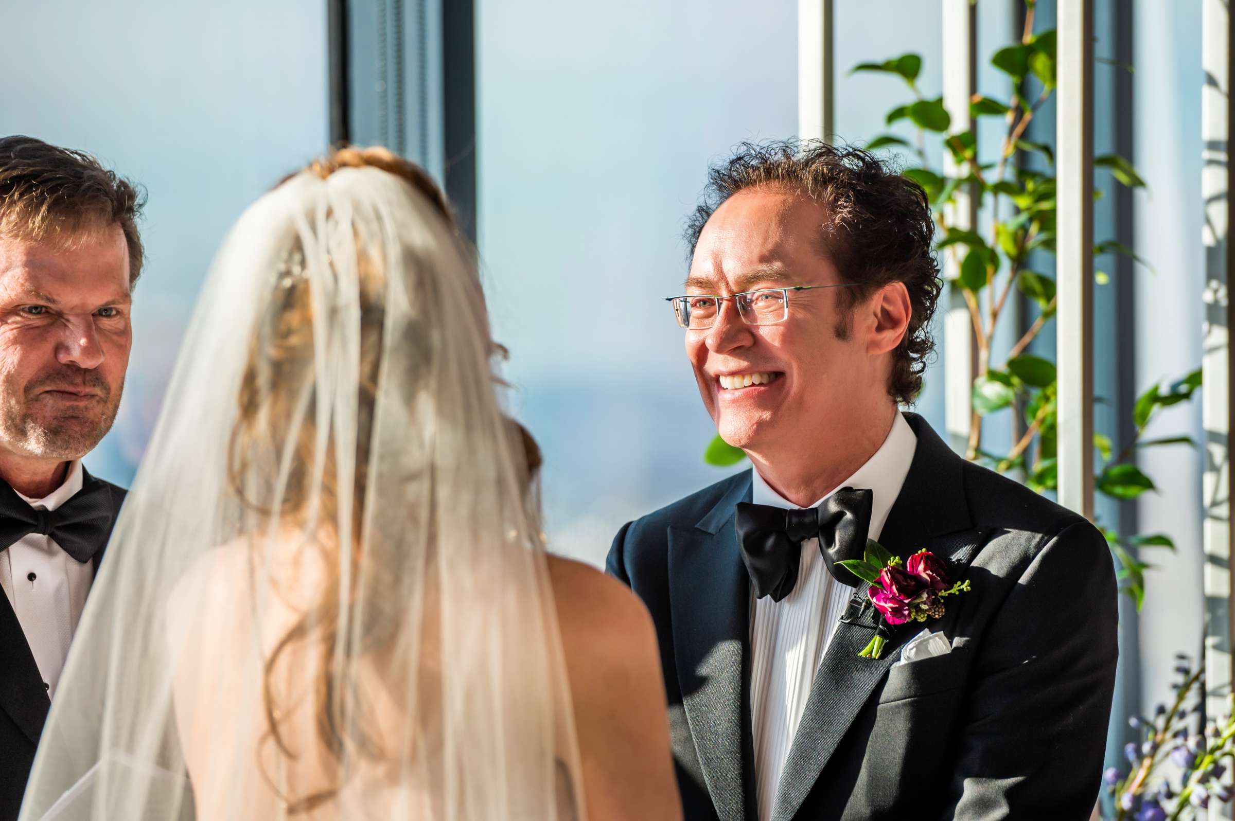 The University Club Atop Symphony Towers Wedding coordinated by Events Inspired SD, Sarah and Joseph Wedding Photo #60 by True Photography