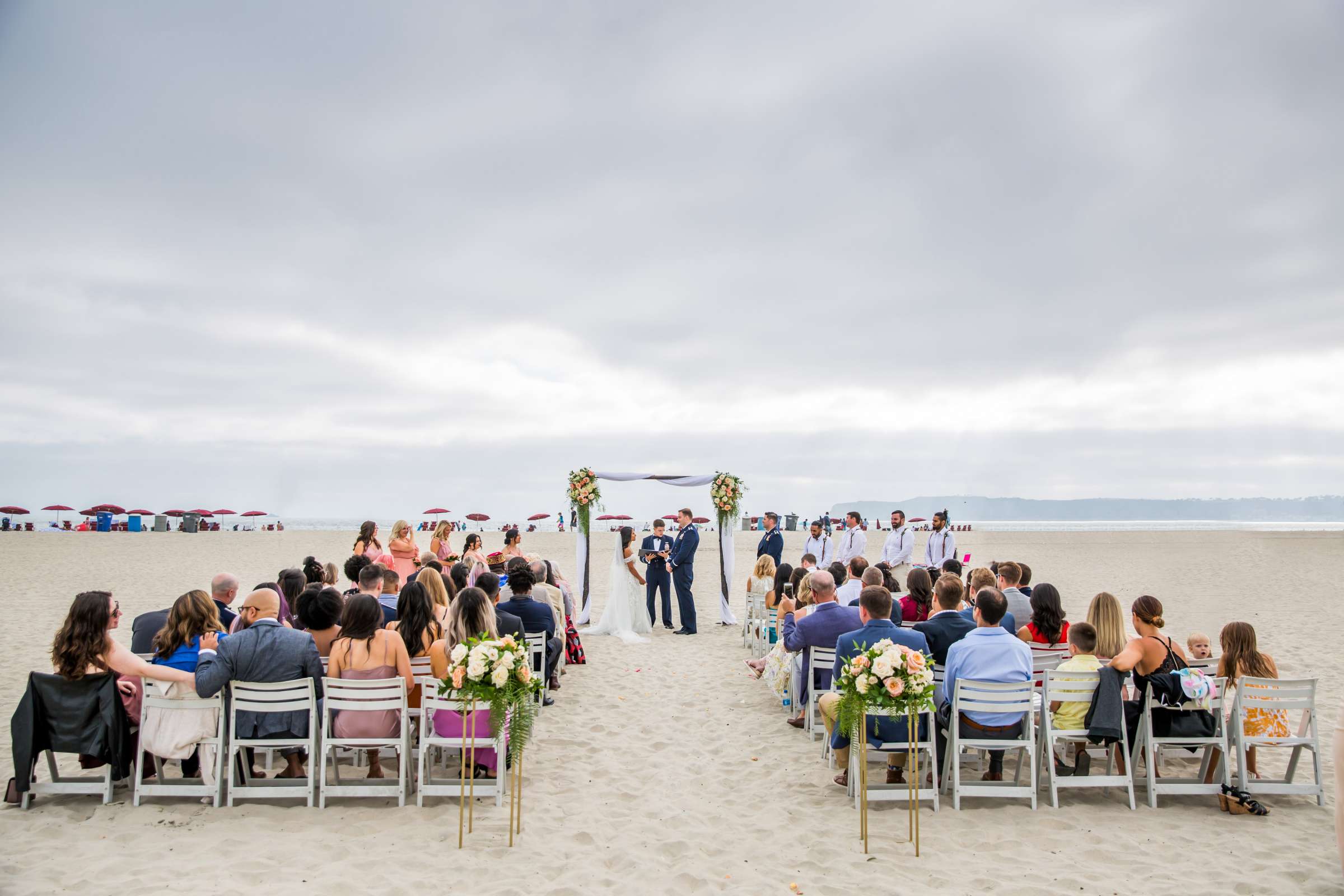 Hotel Del Coronado Wedding coordinated by Creative Affairs Inc, Abrar and Patrick Wedding Photo #81 by True Photography