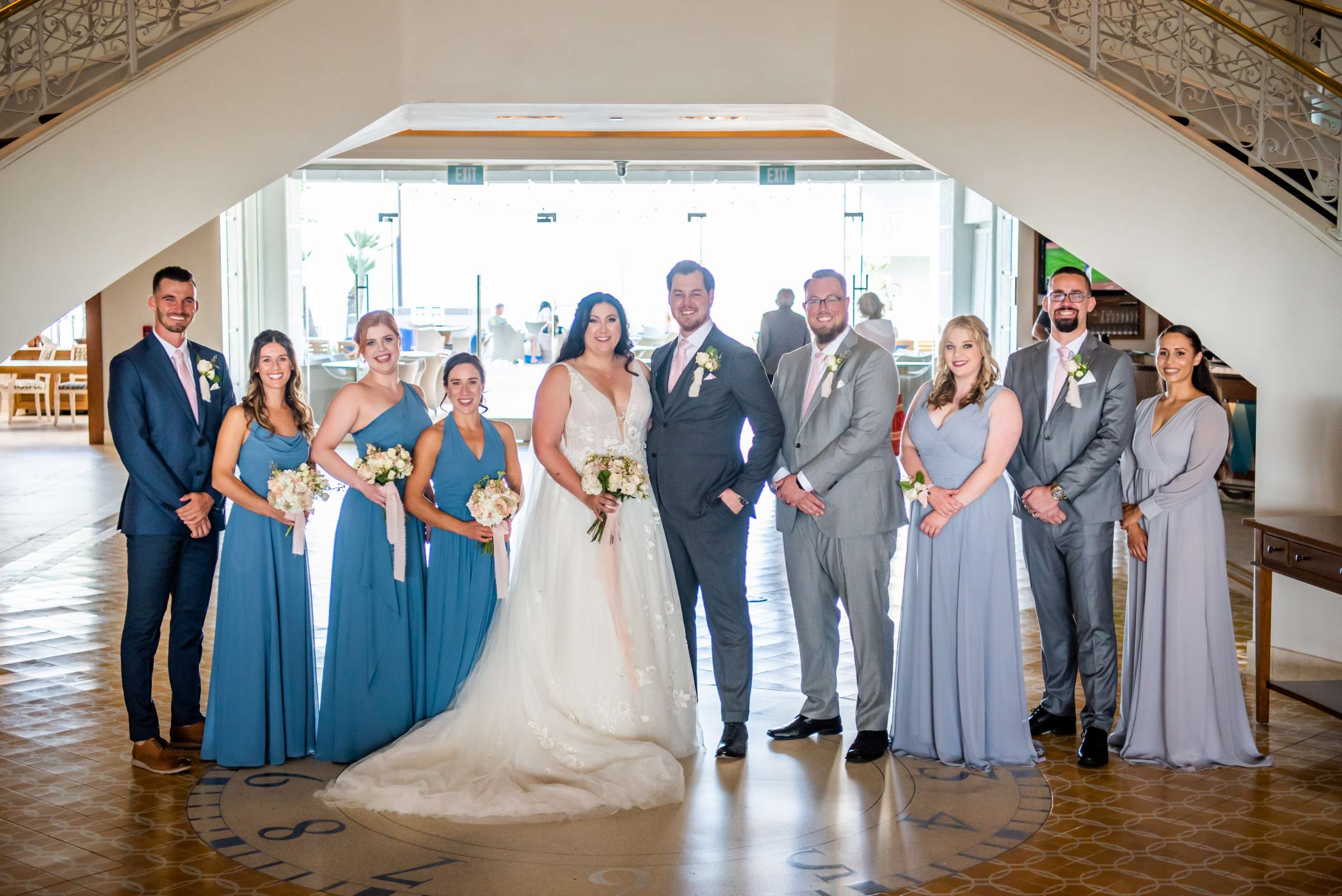 Loews Coronado Bay Resort Wedding coordinated by Bella Mia Exclusive Events, Jessica and Casey Wedding Photo #61 by True Photography