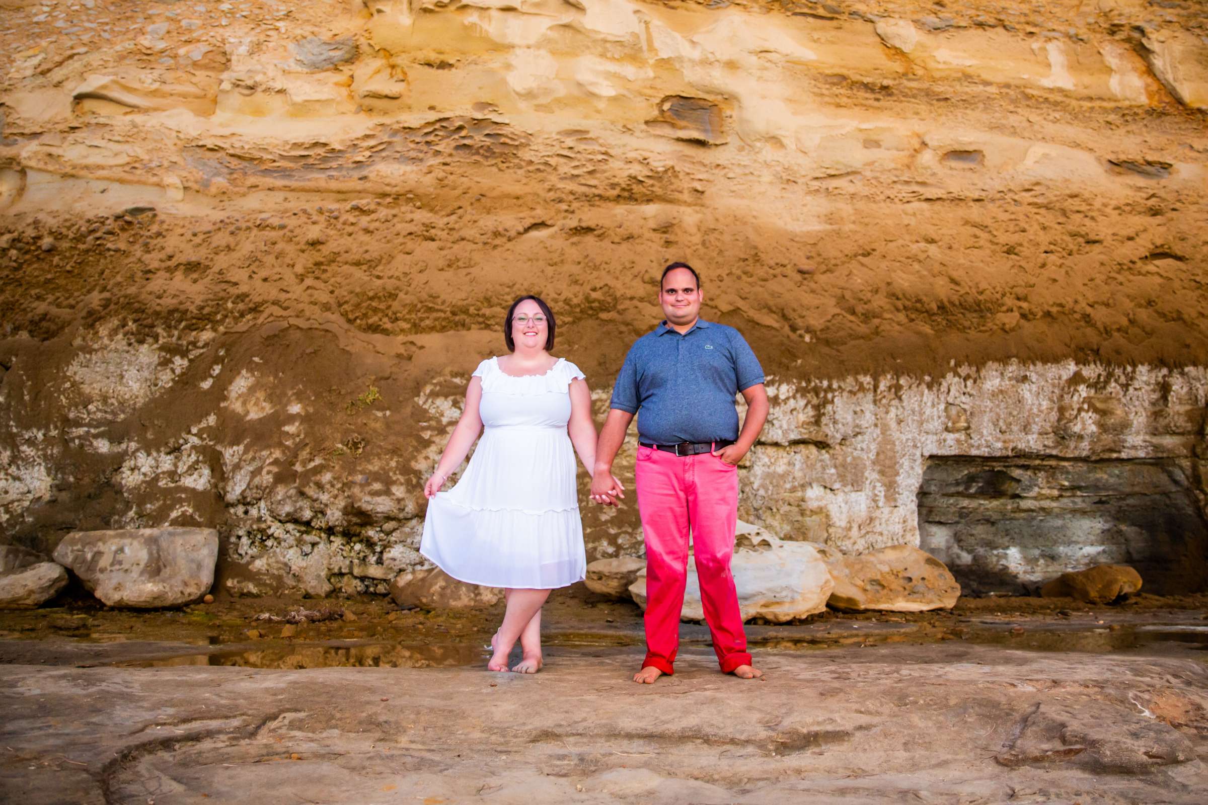 Scripps Seaside Forum Engagement, Candice and Jason Engagement Photo #10 by True Photography