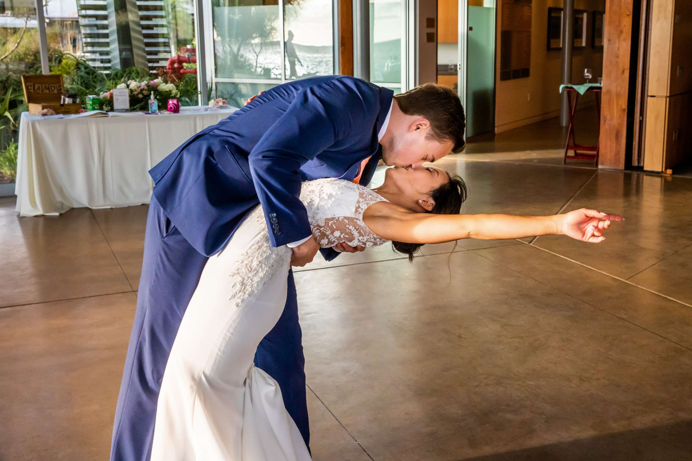 Scripps Seaside Forum Wedding coordinated by The Best Wedding For You, Brandi and Gregory Wedding Photo #23 by True Photography