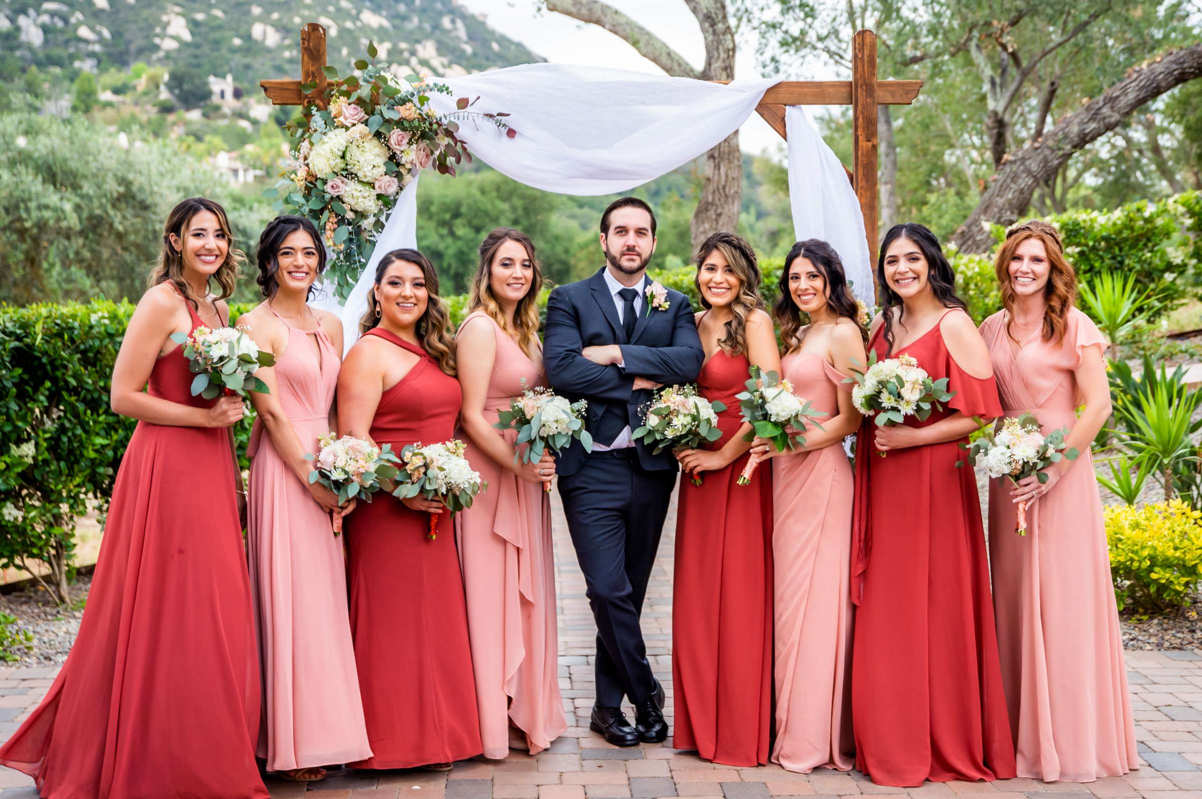 Mt Woodson Castle Wedding, Stephanie and Ryan Wedding Photo #66 by True Photography