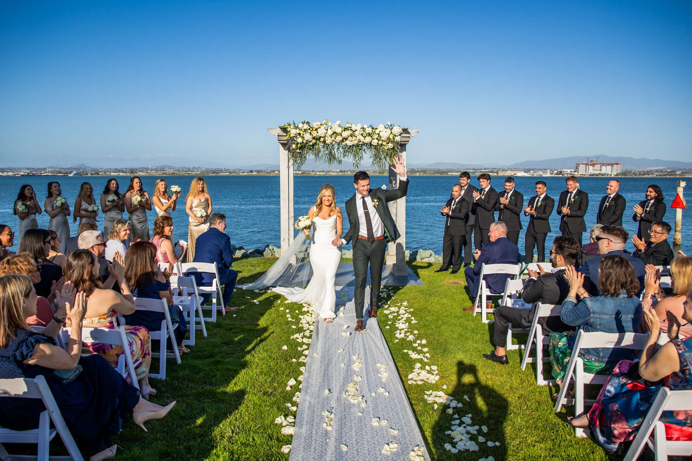 Loews Coronado Bay Resort Wedding coordinated by Amber Lay Events, Carli and Ryan Wedding Photo #1 by True Photography