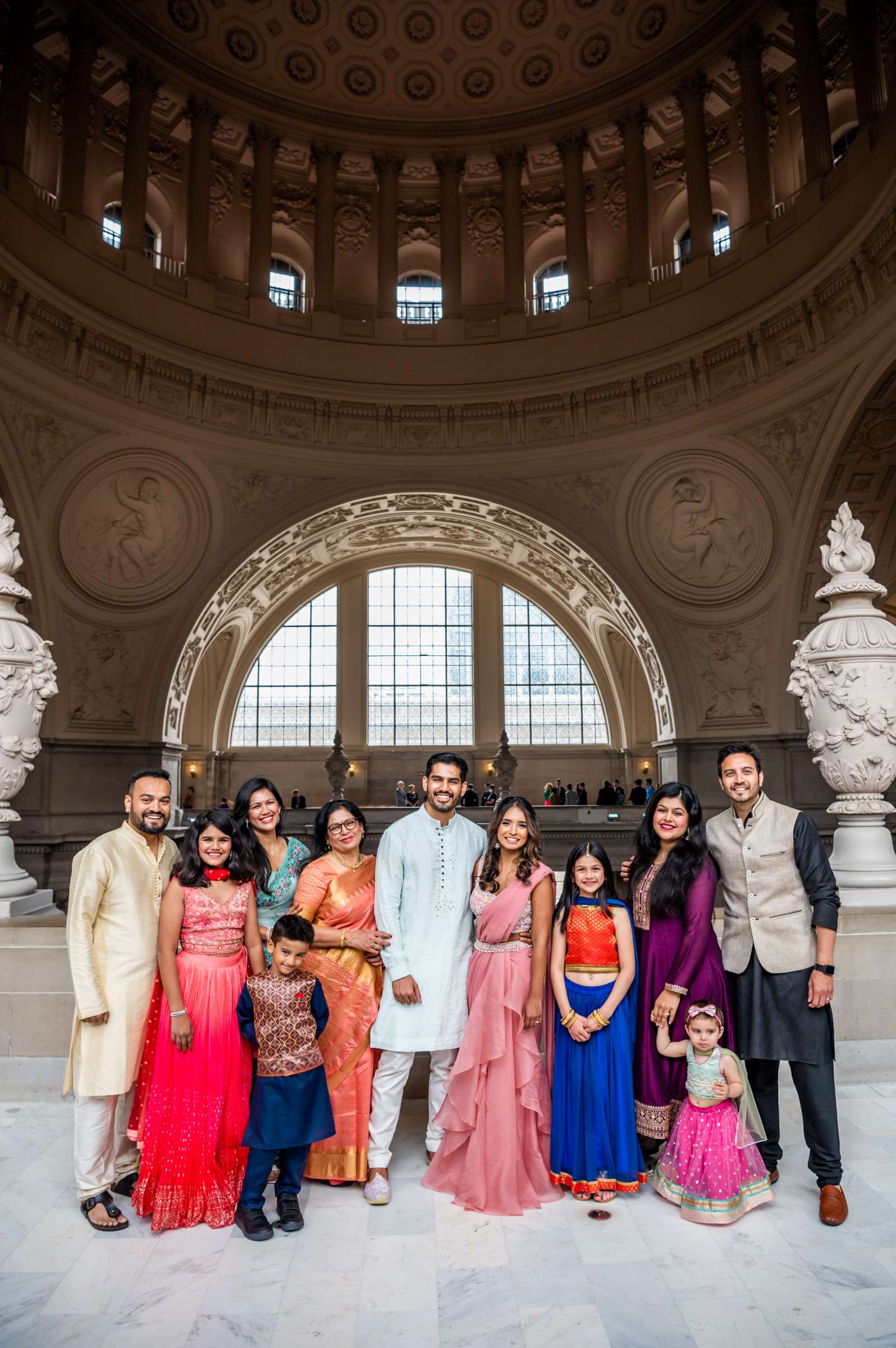 San Francisco City Hall Wedding coordinated by Paige Events, Pooja and Alok Wedding Photo #28 by True Photography