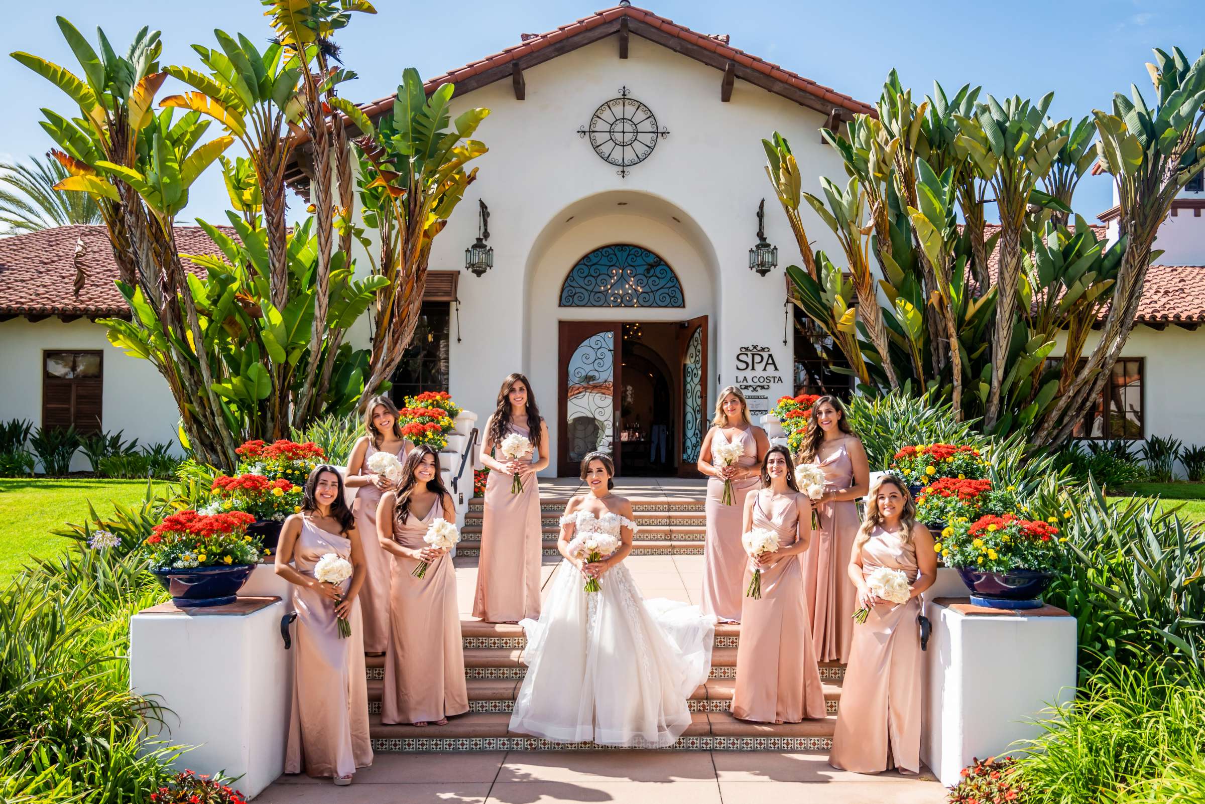 Omni La Costa Resort & Spa Wedding coordinated by Modern La Weddings, Goli and Alireza Wedding Photo #75 by True Photography