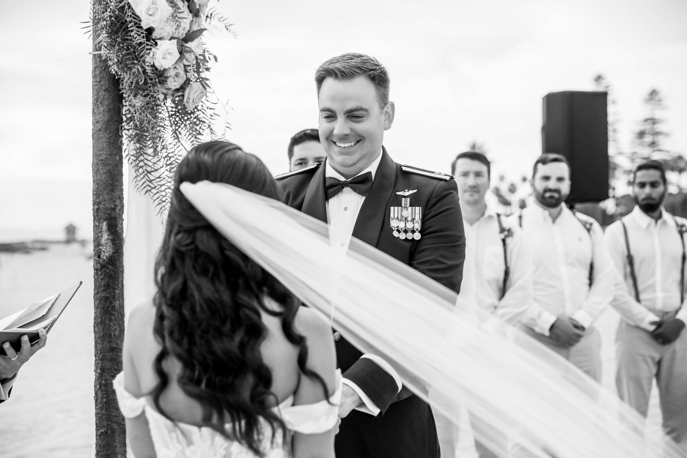 Hotel Del Coronado Wedding coordinated by Creative Affairs Inc, Abrar and Patrick Wedding Photo #79 by True Photography