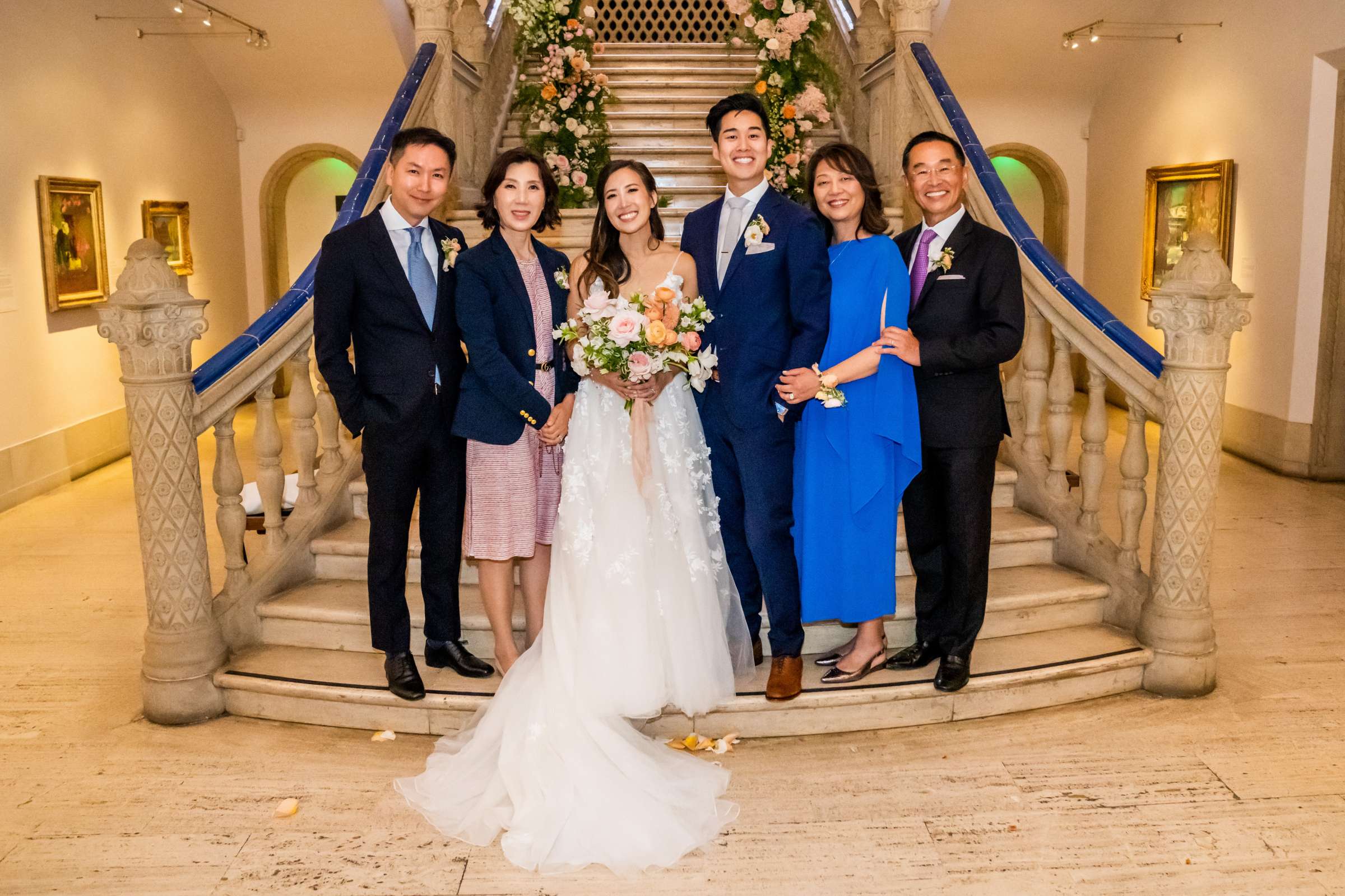 San Diego Museum of Art Wedding, Liz and Jeremy Wedding Photo #22 by True Photography