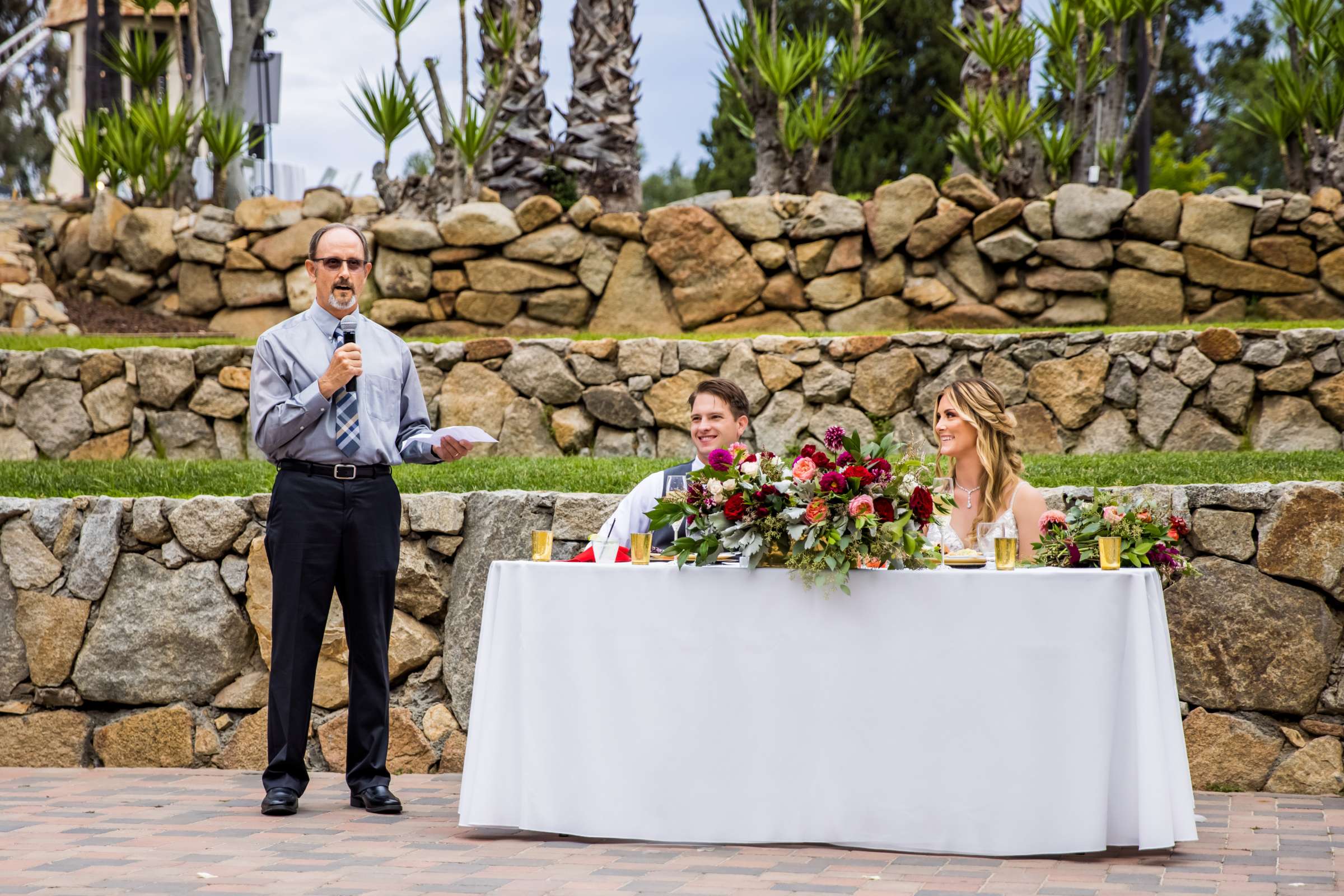 Mt Woodson Castle Event, Jennifer and Travis Reception Event Photo #46 by True Photography