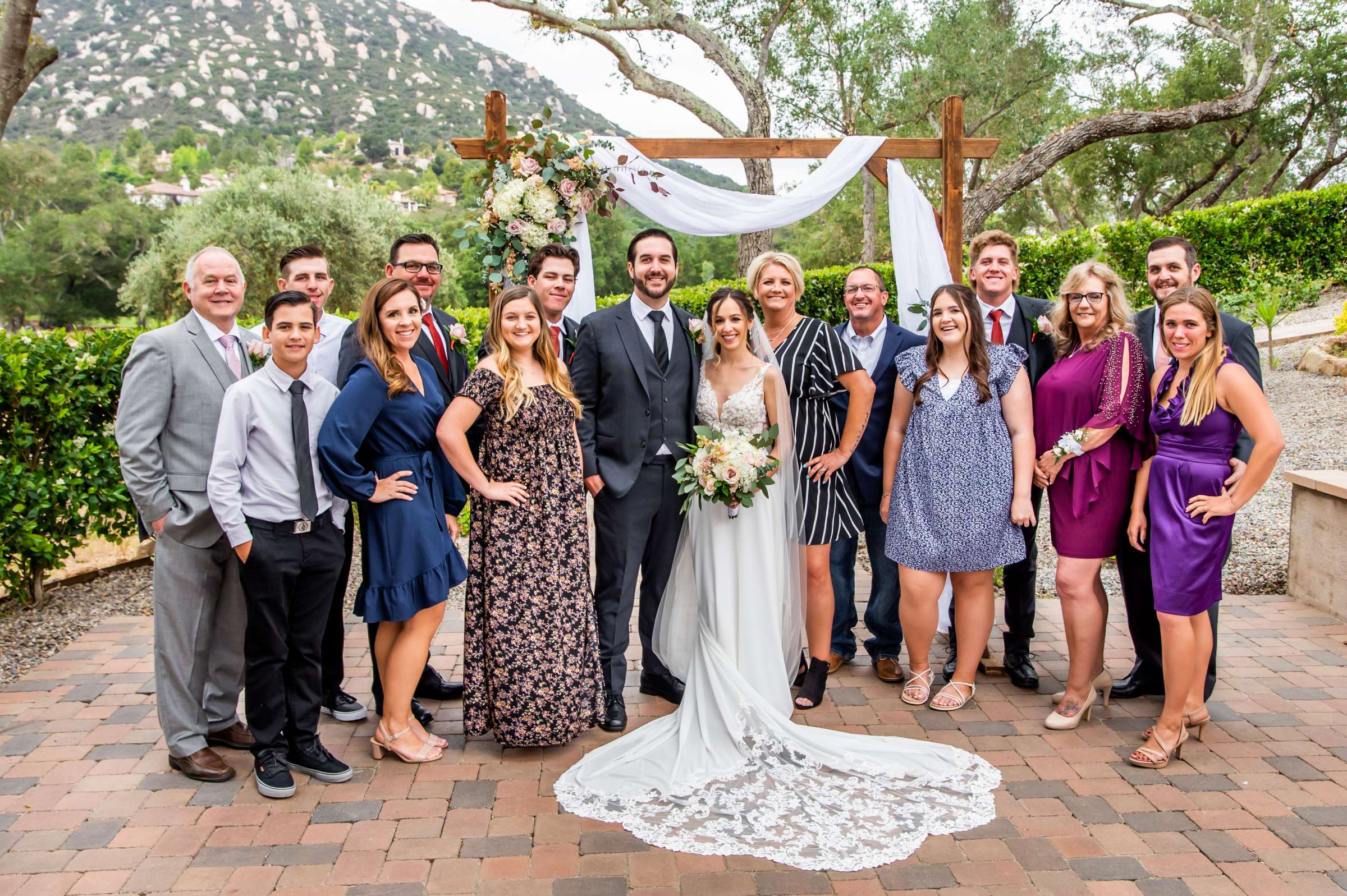 Mt Woodson Castle Wedding, Stephanie and Ryan Wedding Photo #63 by True Photography