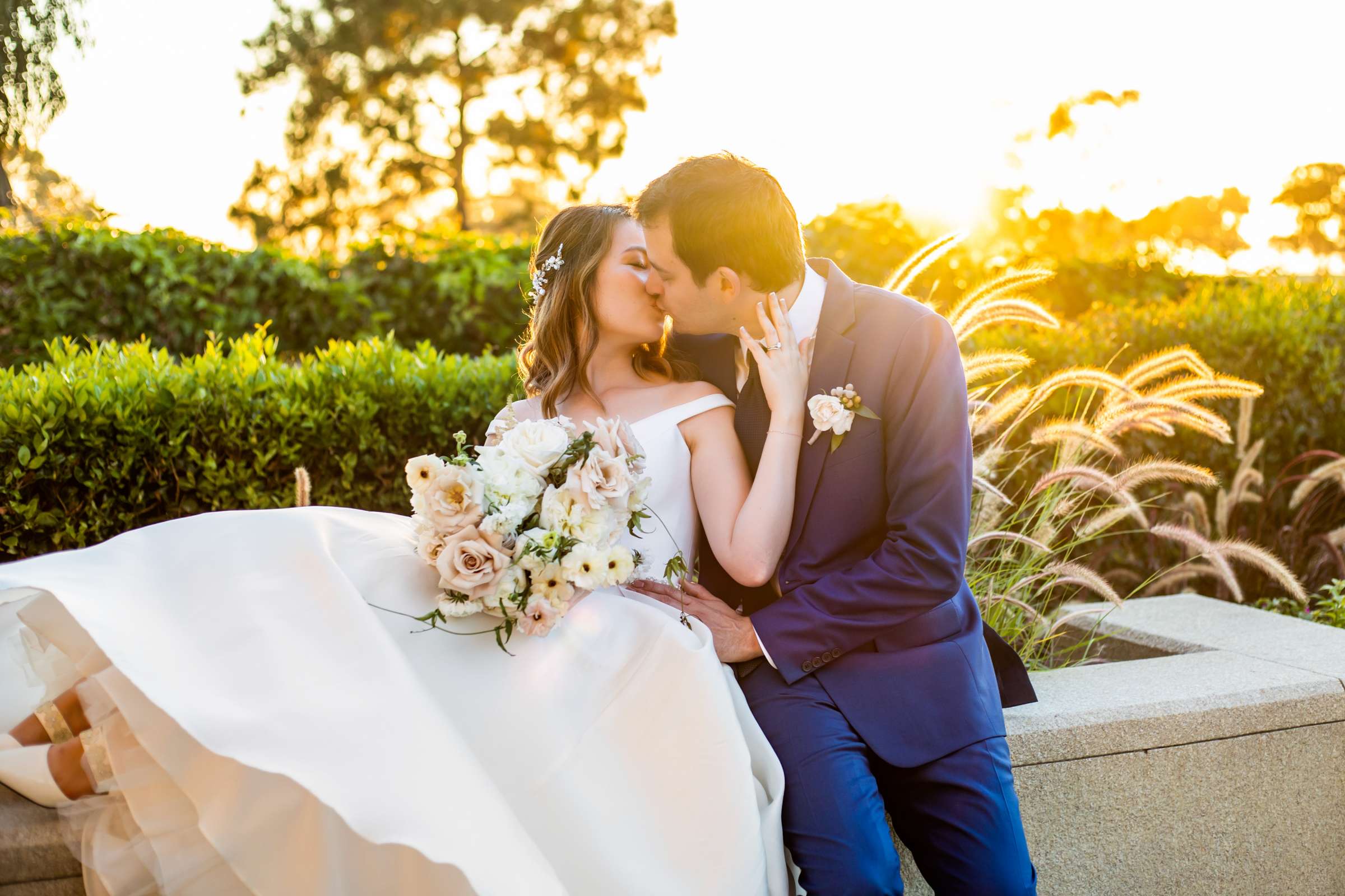 Hilton La Jolla Torrey Pines Wedding coordinated by Type A Soiree Events, Vi and Thomas Wedding Photo #5 by True Photography