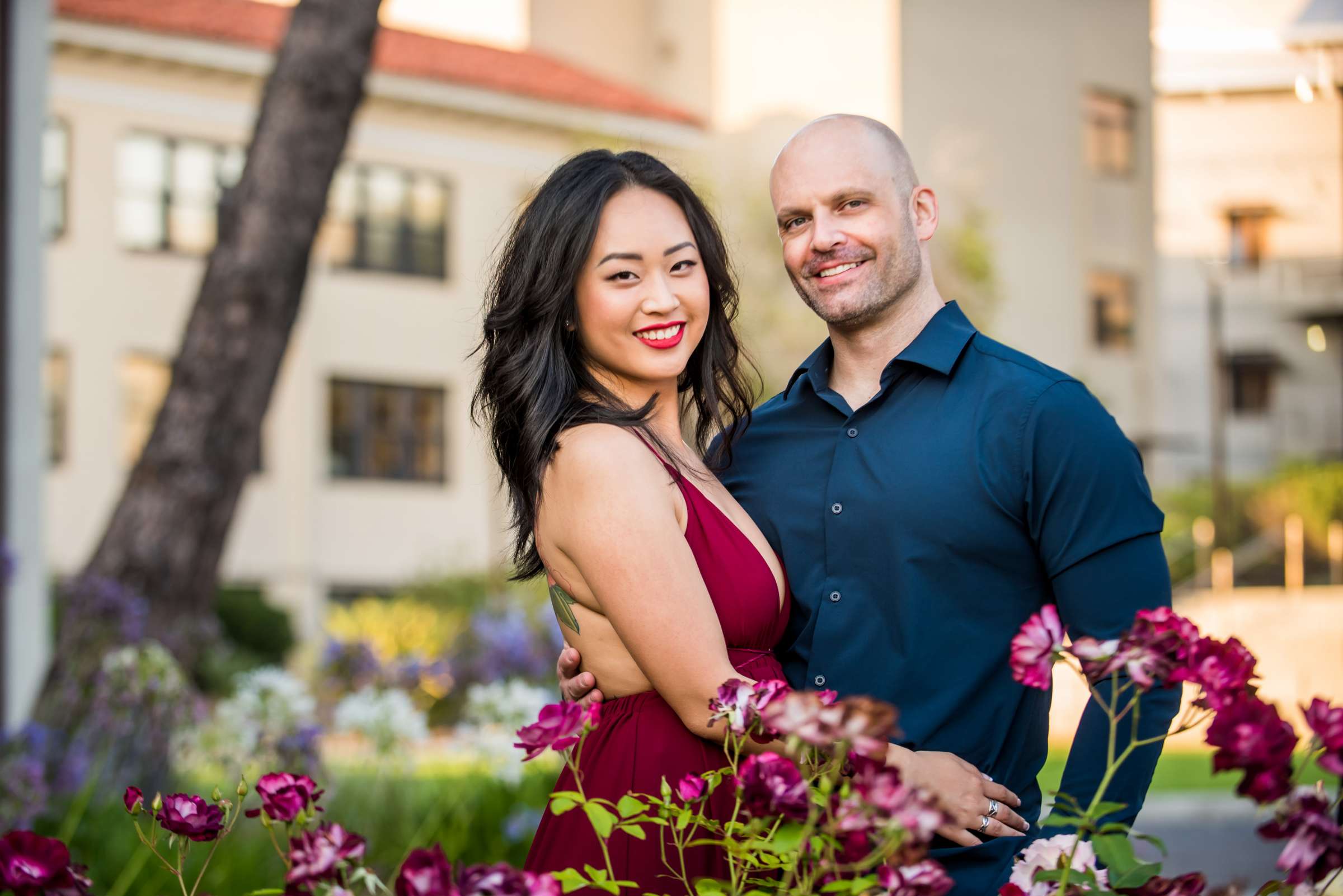 Scripps Seaside Forum Engagement, Joyce and Stephen Engagement Photo #637596 by True Photography