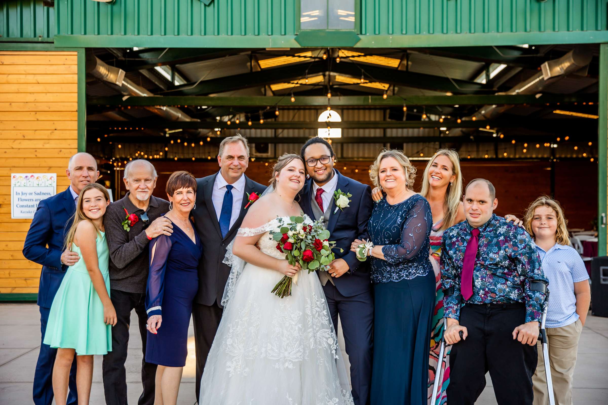 The Flower Fields at Carlsbad Ranch Wedding coordinated by Events by Jenny Smorzewski, Nicole and Barry Wedding Photo #71 by True Photography