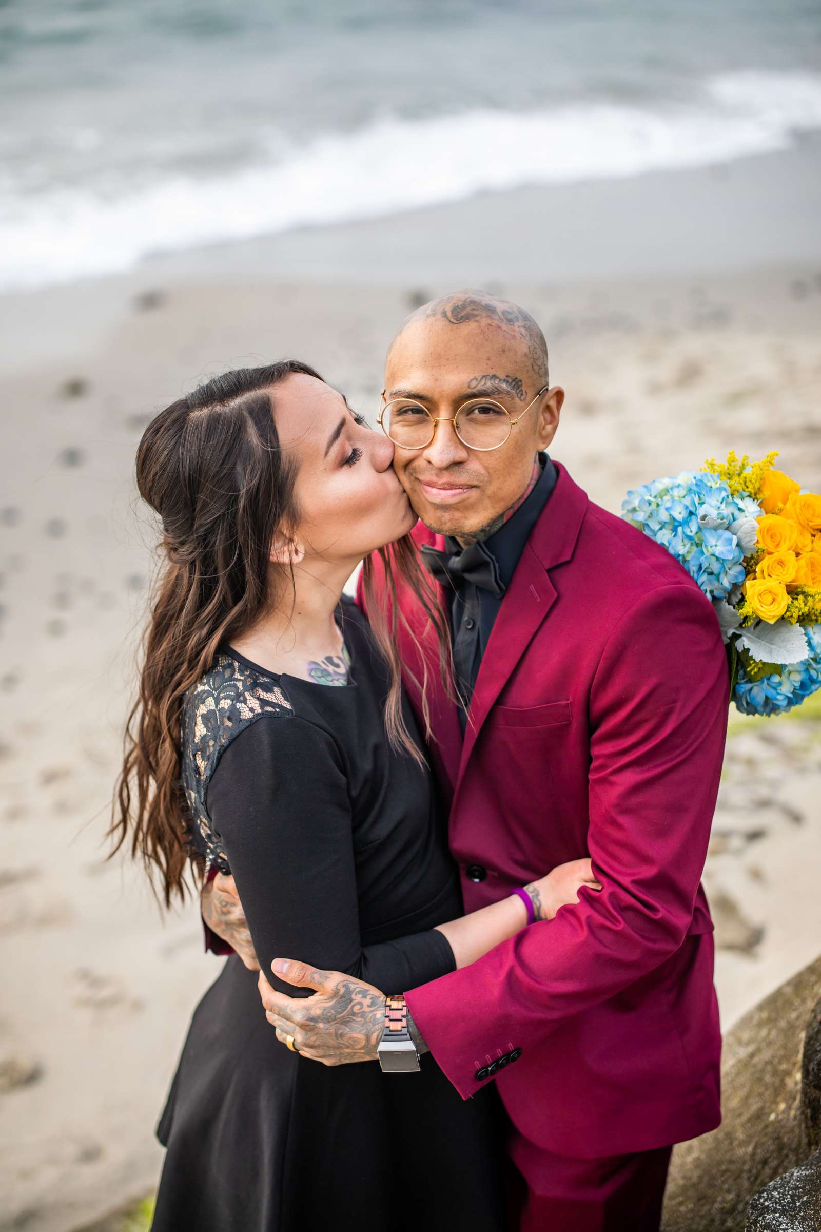 Windansea Beach Wedding, Leah and Yessi Wedding Photo #22 by True Photography