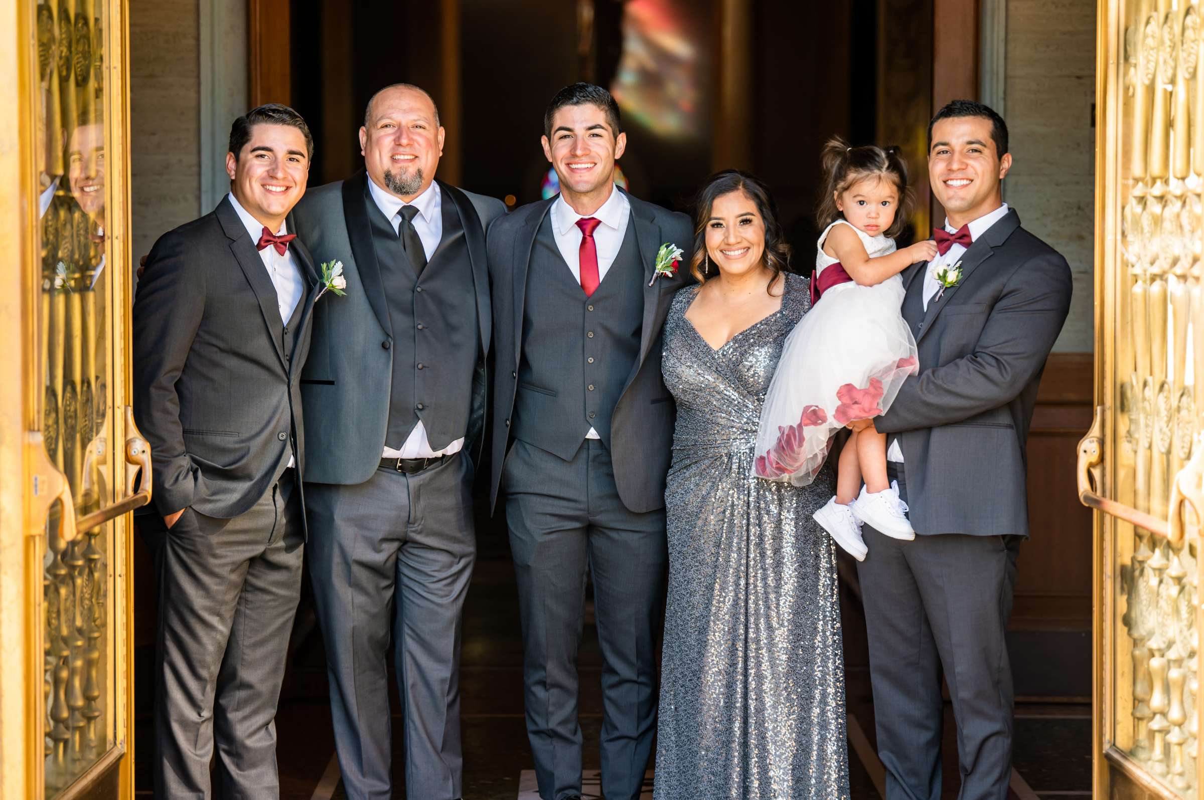 Scripps Seaside Forum Wedding coordinated by The Abbey Catering, Jaclyn and Tyler Wedding Photo #26 by True Photography