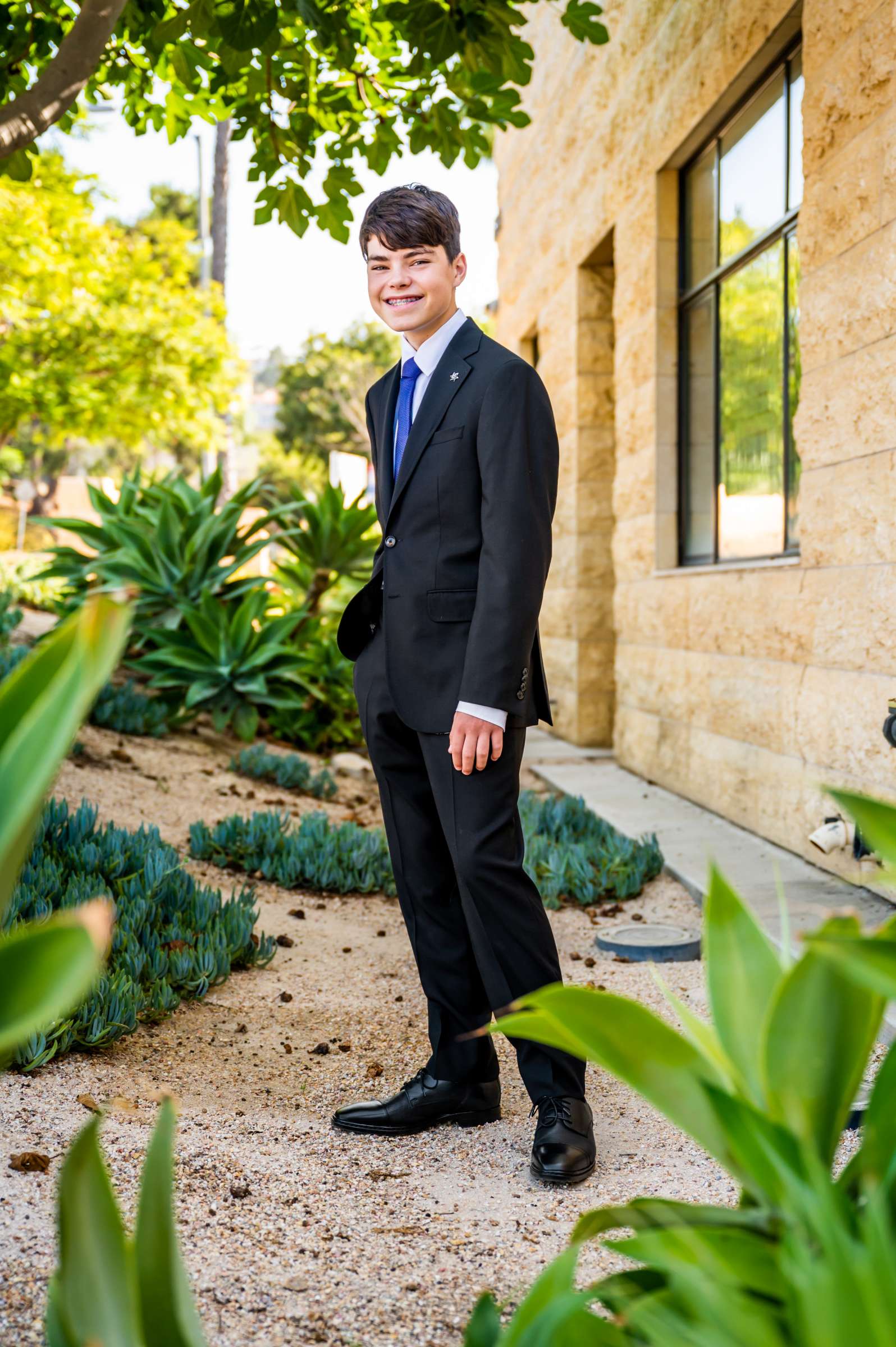 Temple Emanu-El Mitzvah coordinated by Mitzvah Event Productions, Shaia Bar Mitzvah Photo #6 by True Photography