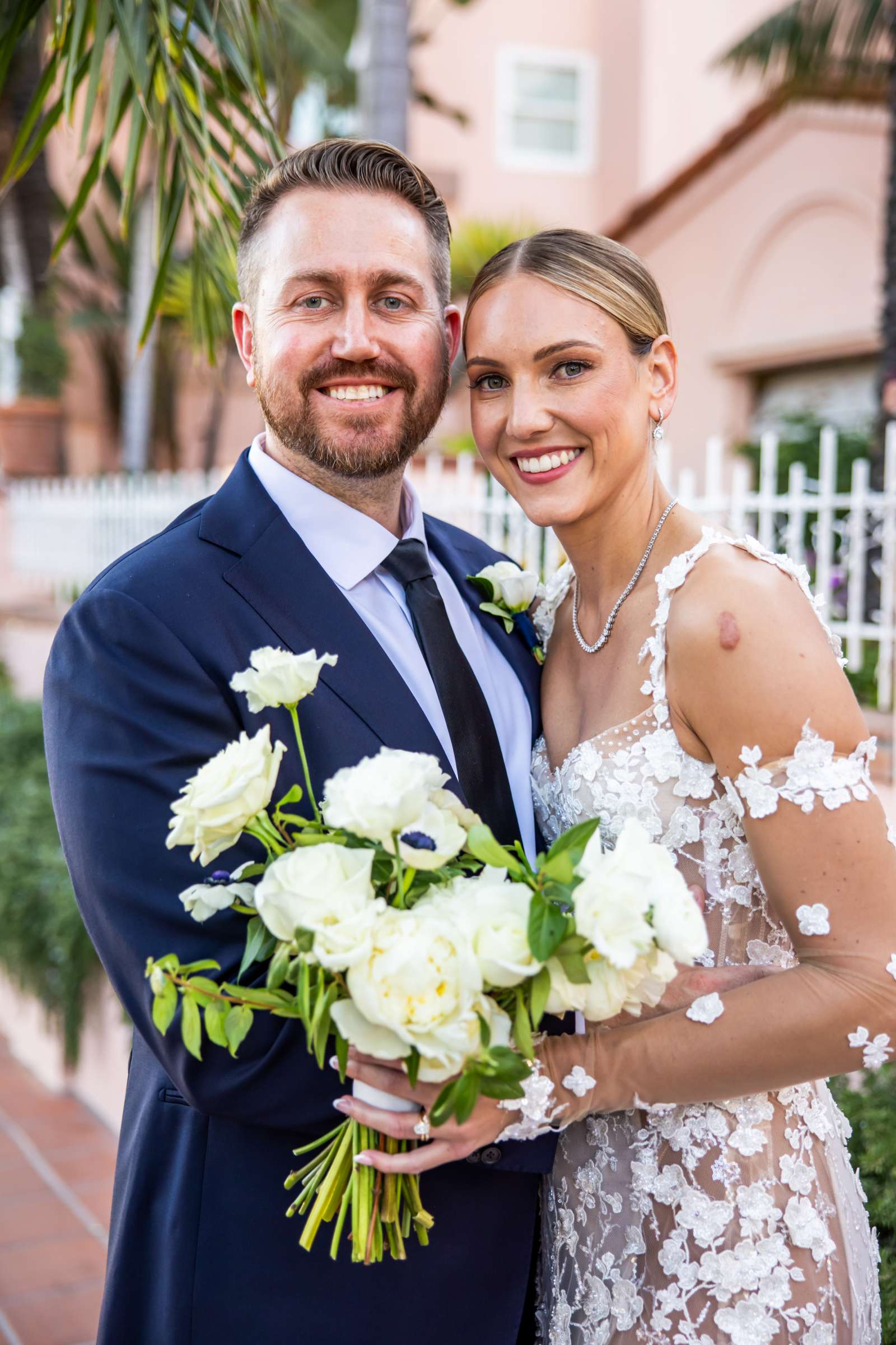 La Valencia Wedding coordinated by Sweet Blossom Weddings, Allison and Brandon Wedding Photo #1 by True Photography