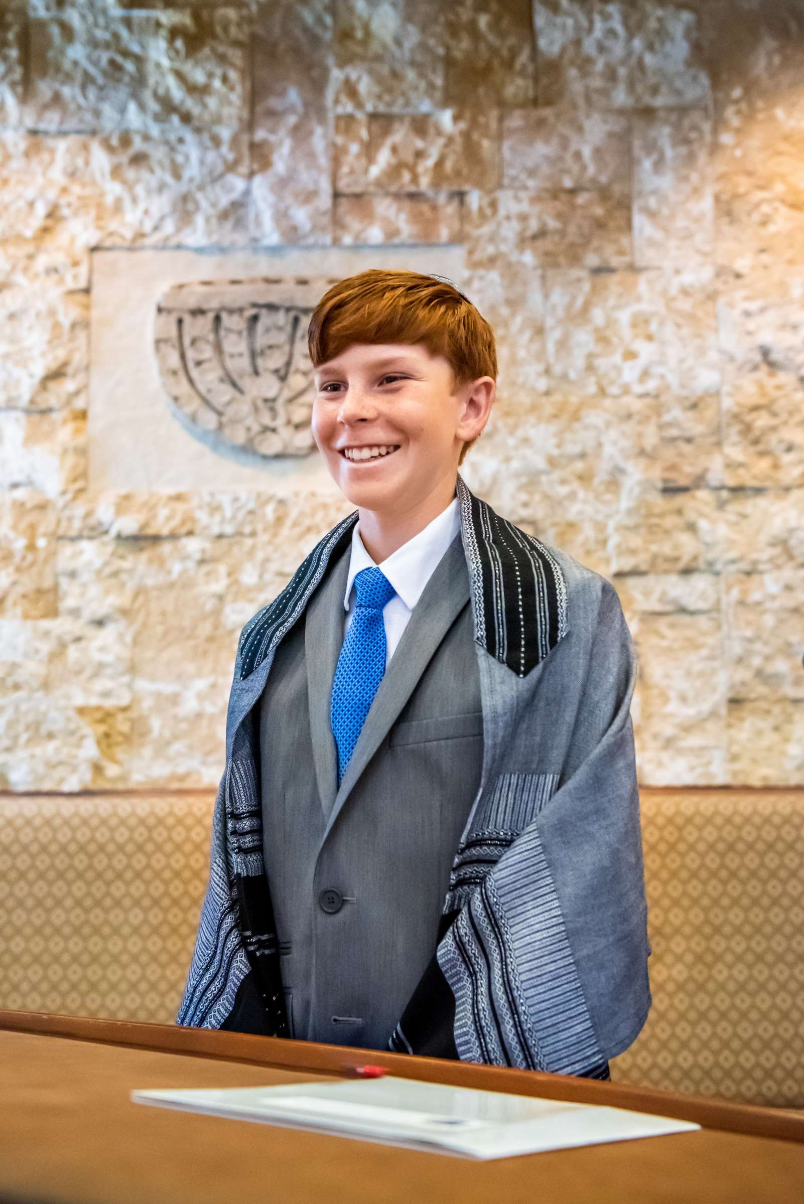 Temple Emanu-El Mitzvah, Jacob M Bar Mitzvah Photo #8 by True Photography